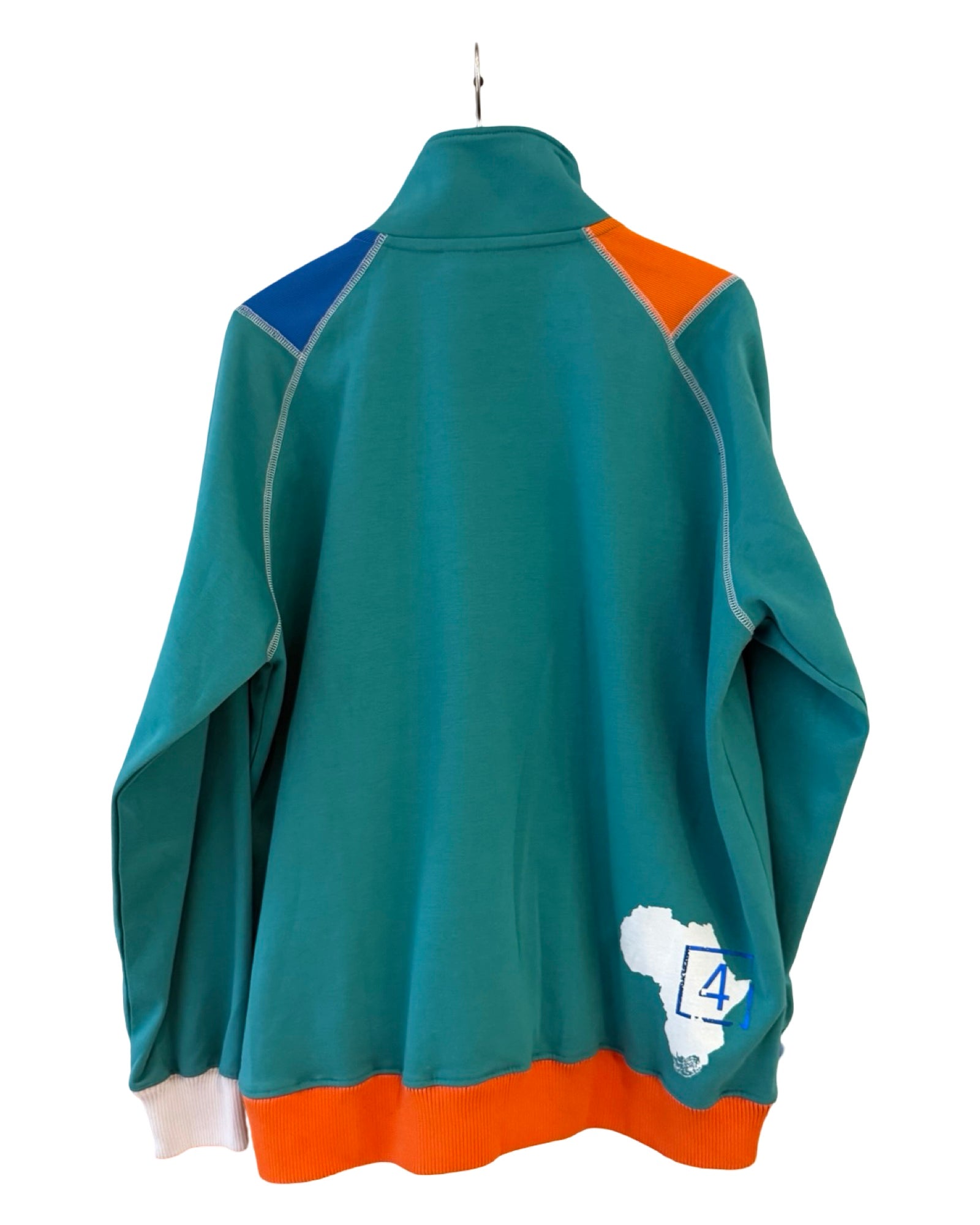 Vintage Y2K Rocawear Teal Orange Tracksuit Jacket