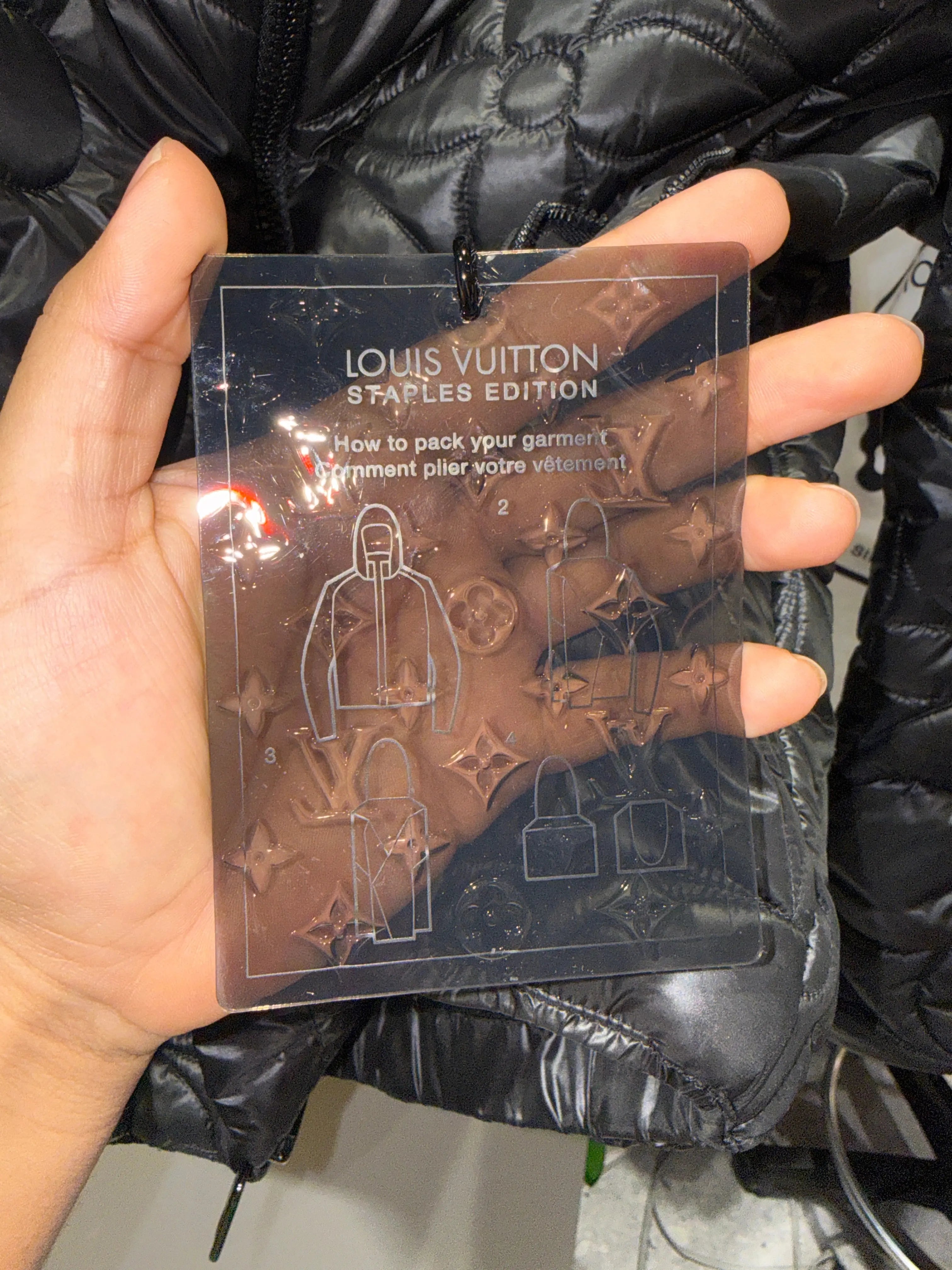 DS Louis Vuitton Monogram Quilted Puffer Jacket KIF Vintage