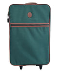 Vintage 90s Polo Ralph Lauren Hunter Green Rolling Luggage Bag
