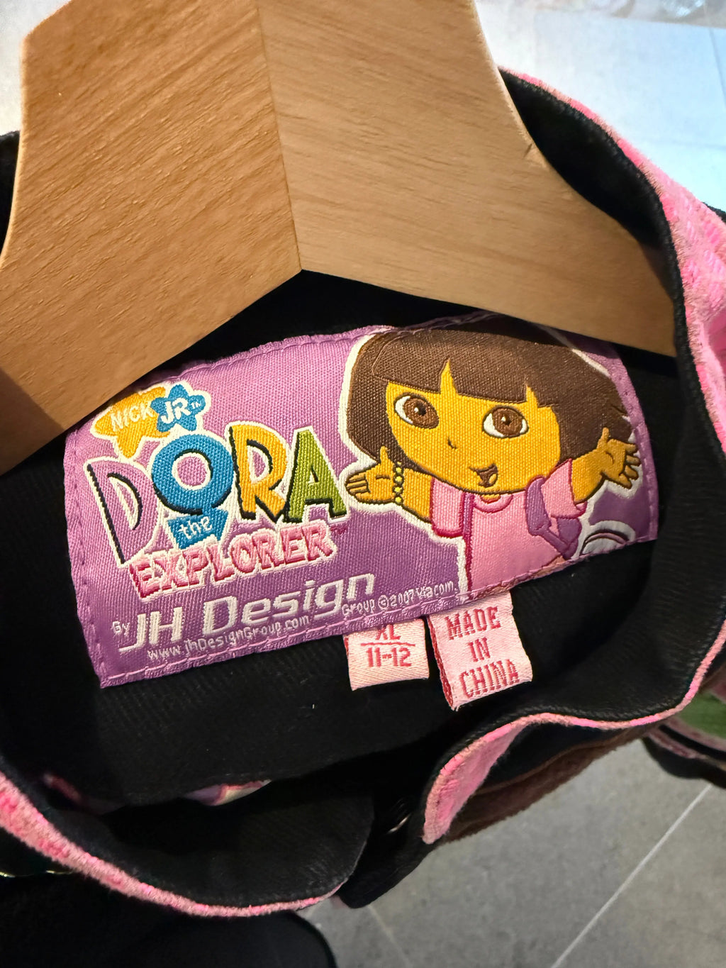 Vintage 2006 Dora The Explorer Jeff Hamilton Nascar Jacket KIF Vintage