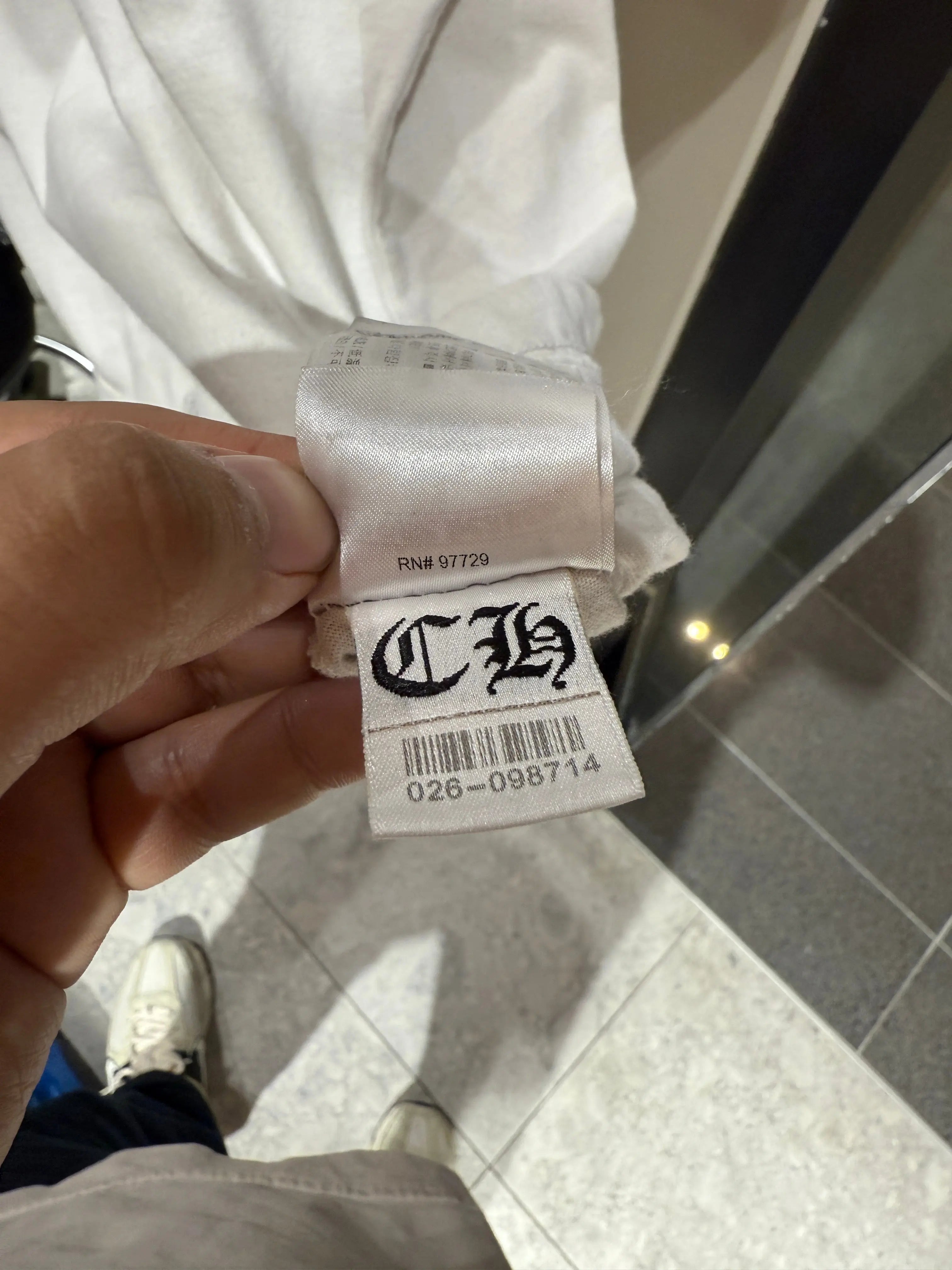 Vintage Chrome Hearts Scroll Fuck You Tee KIF Vintage