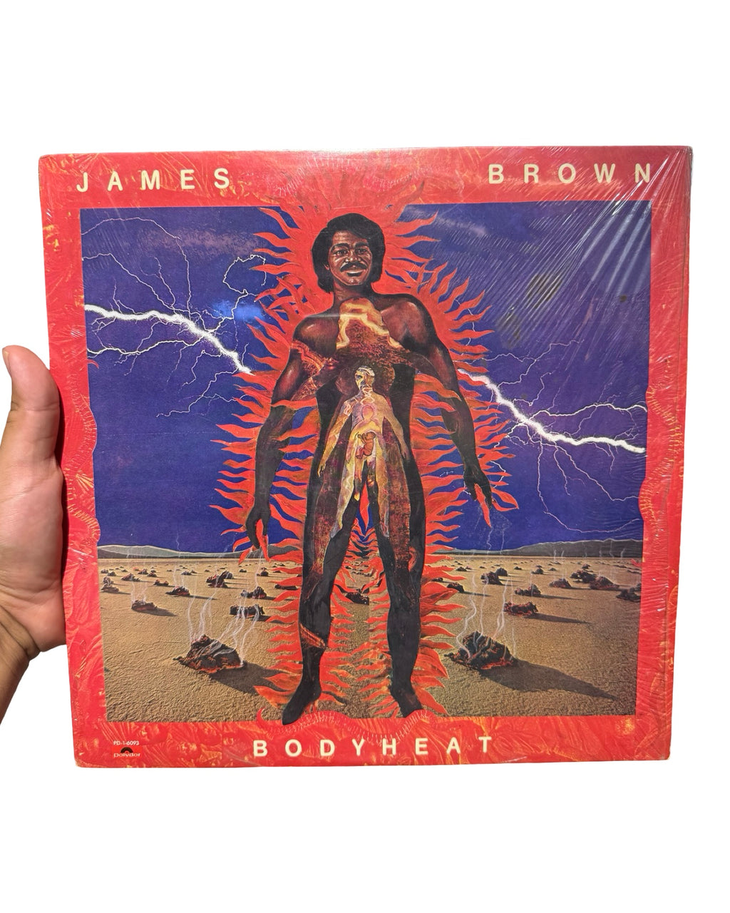 Vintage 1977 James Brown Body Heat Vinyl Record