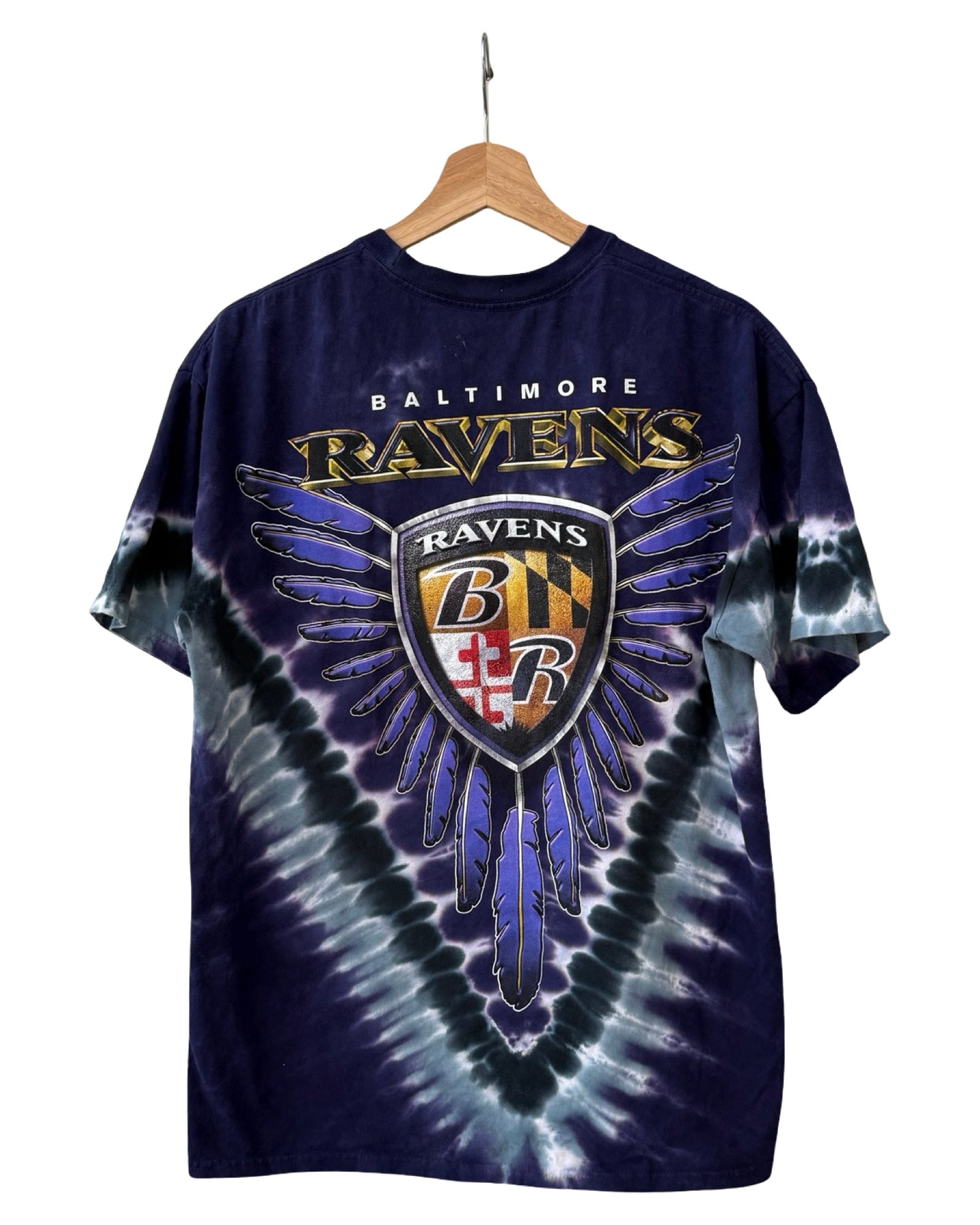 Vintage NFL Baltimore Ravens Tie Dye Tee