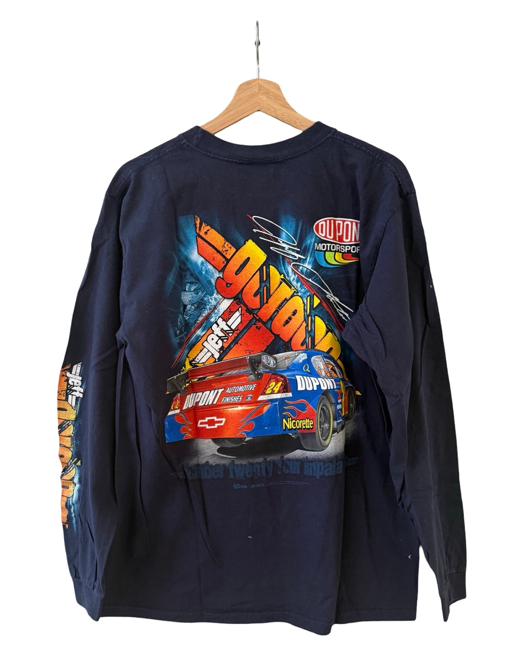 ヴィンテージ 2000 ジェフ・ゴードン NASCAR 長袖Tシャツ