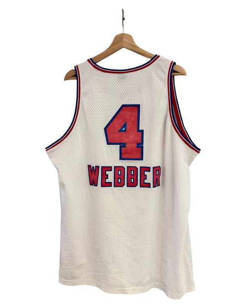 Vintage Chris Webber Sacramento Kings #4 Nike NBA Basketball Jersey