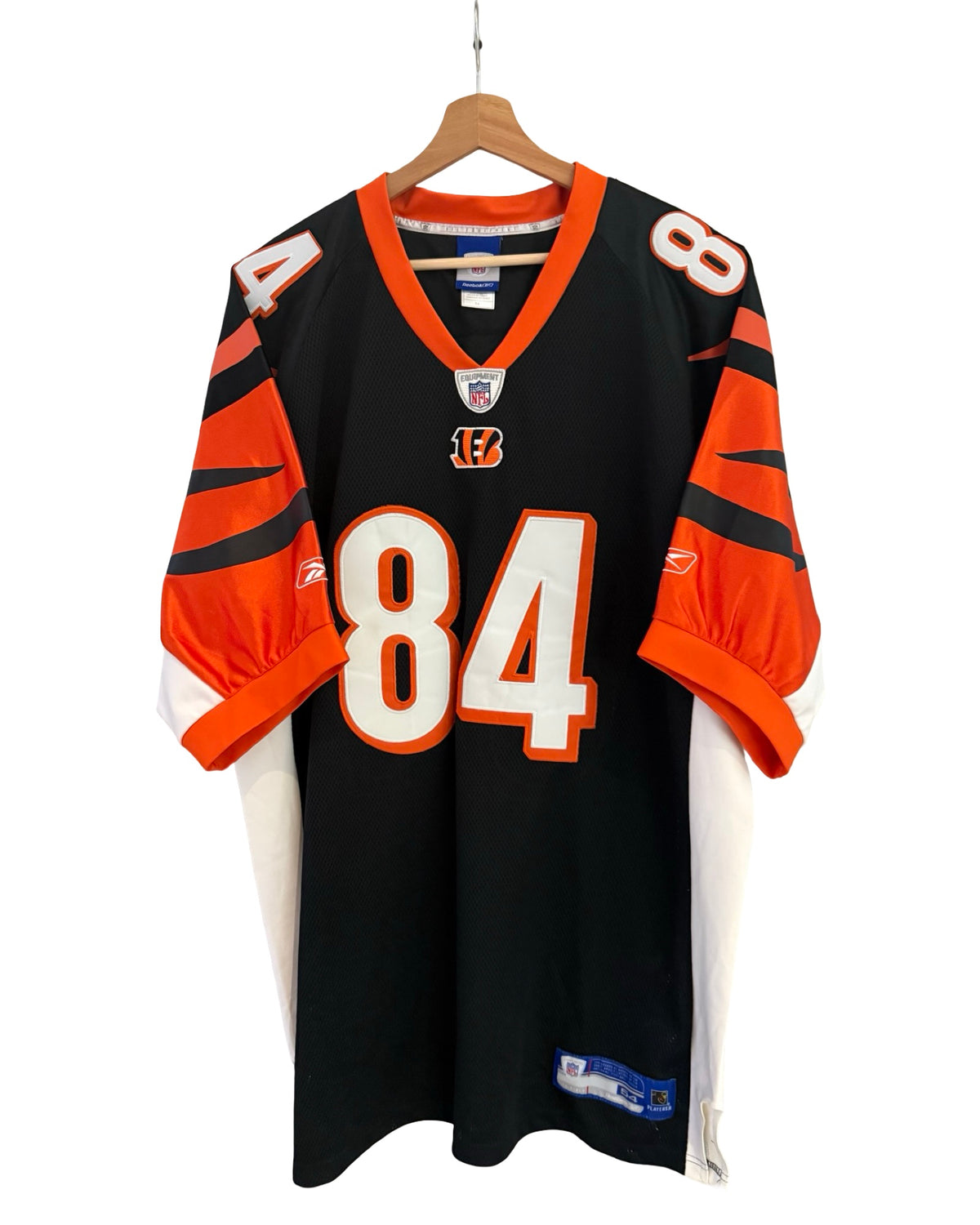 Vintage T.J. Houshmandzadeh Cincinnati Bengals #84 Reebok NFL Football Jersey