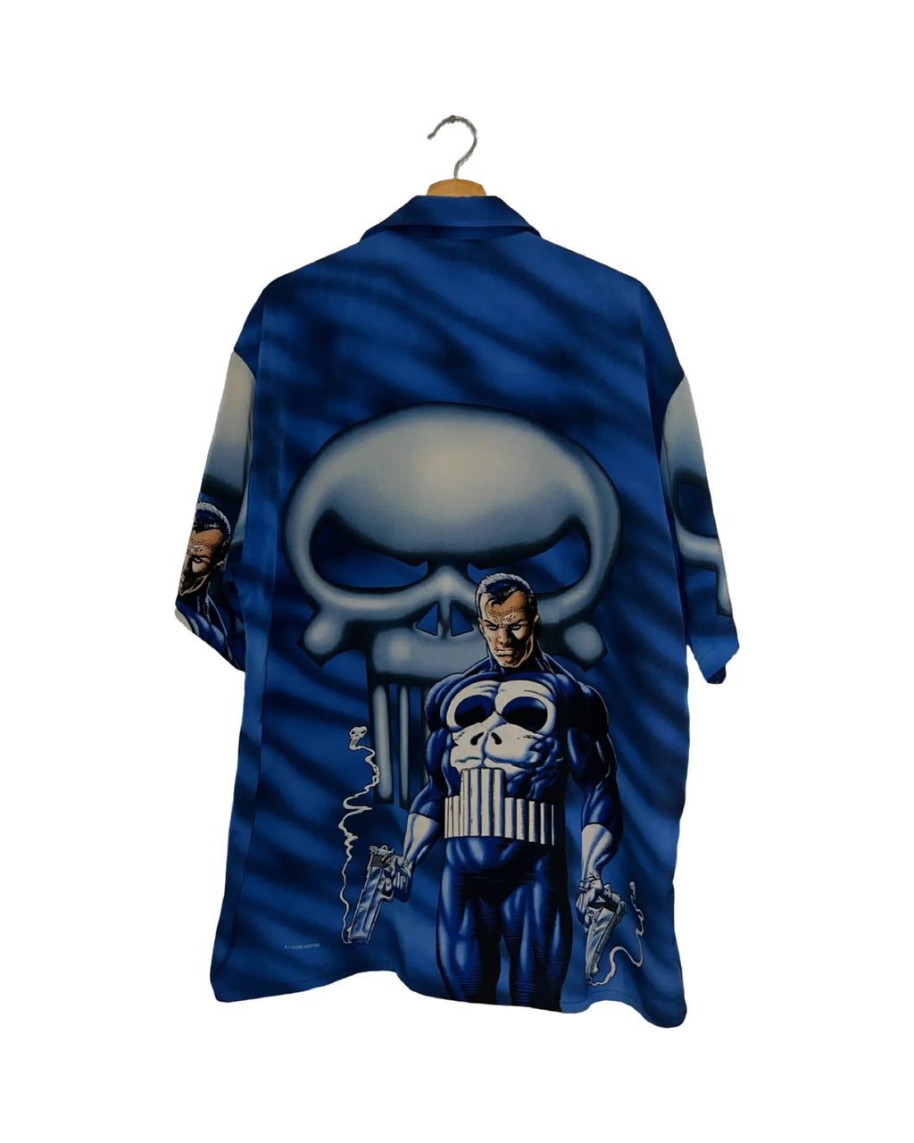 Vintage 2000 The Punisher All Over Print Marvel Shirt KIF Vintage