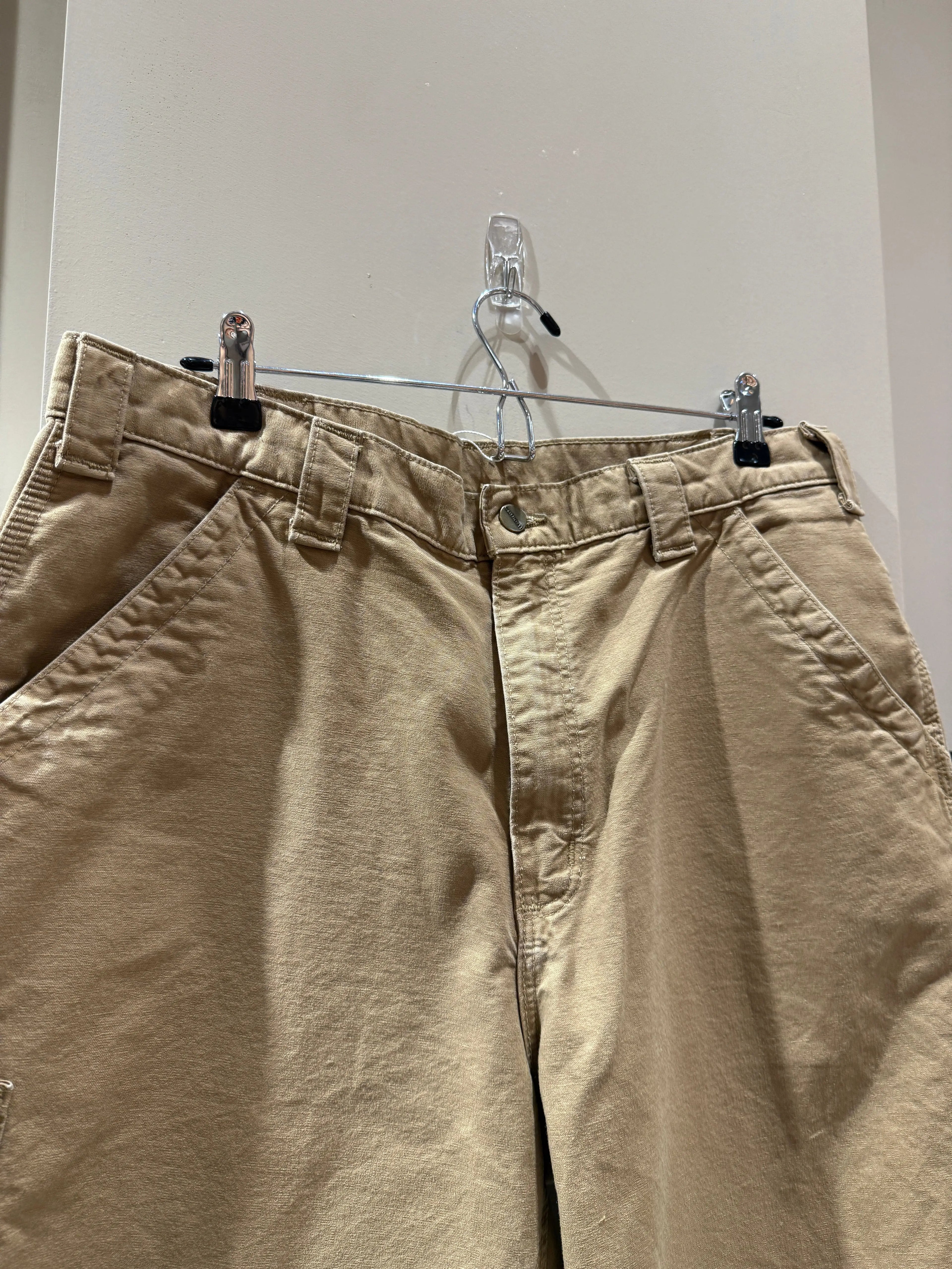 Vintage Carhartt Tan Work Pants size 36 KIF Vintage