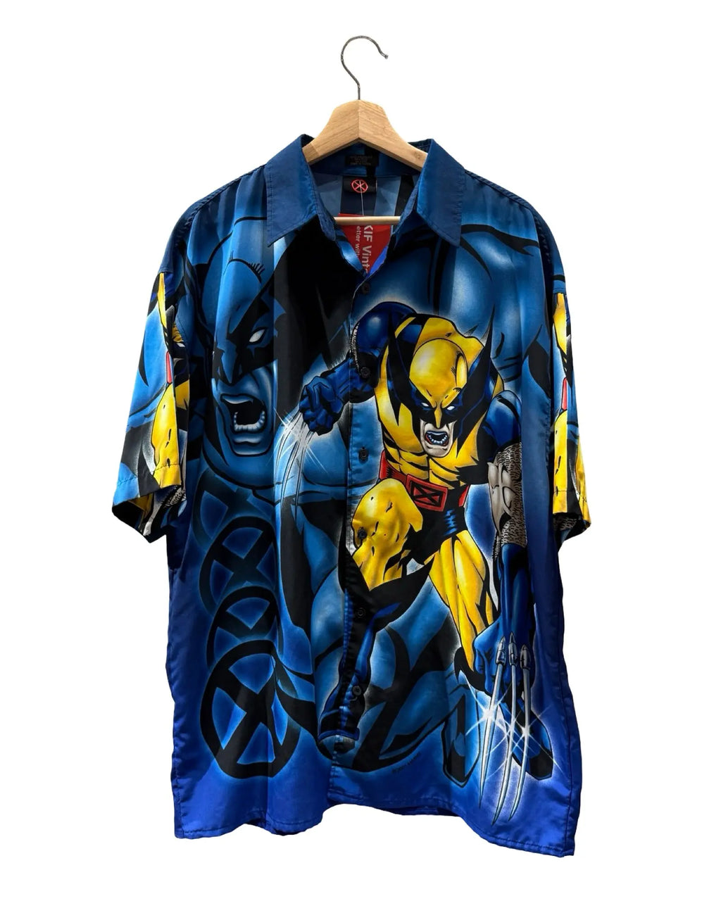 Vintage 2001 X-Men Wolverine AOP Shirt KIF Vintage