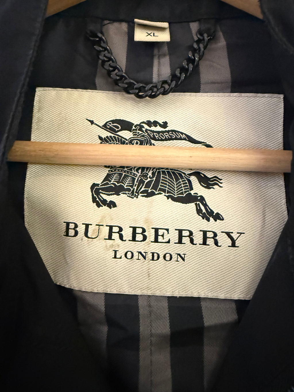 Burberry London Black Four Pocket Field Jacket