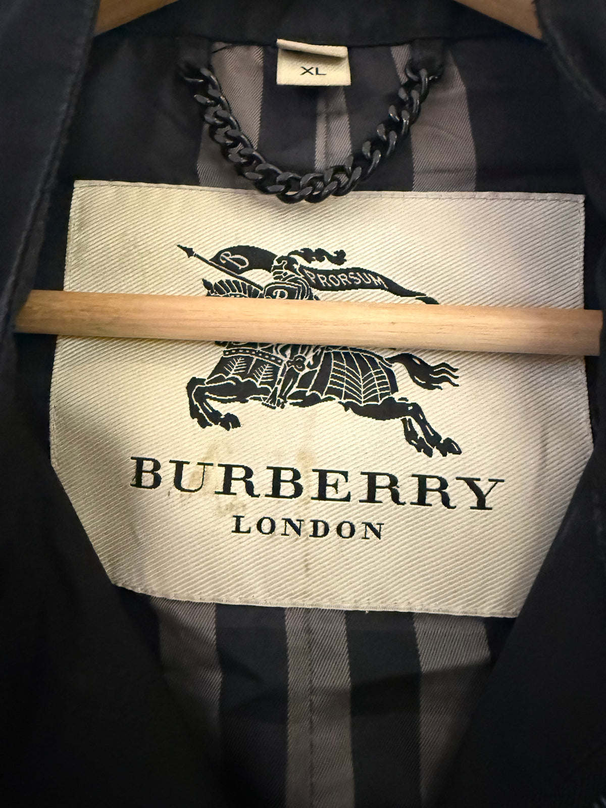 Burberry London Black Four Pocket Field Jacket