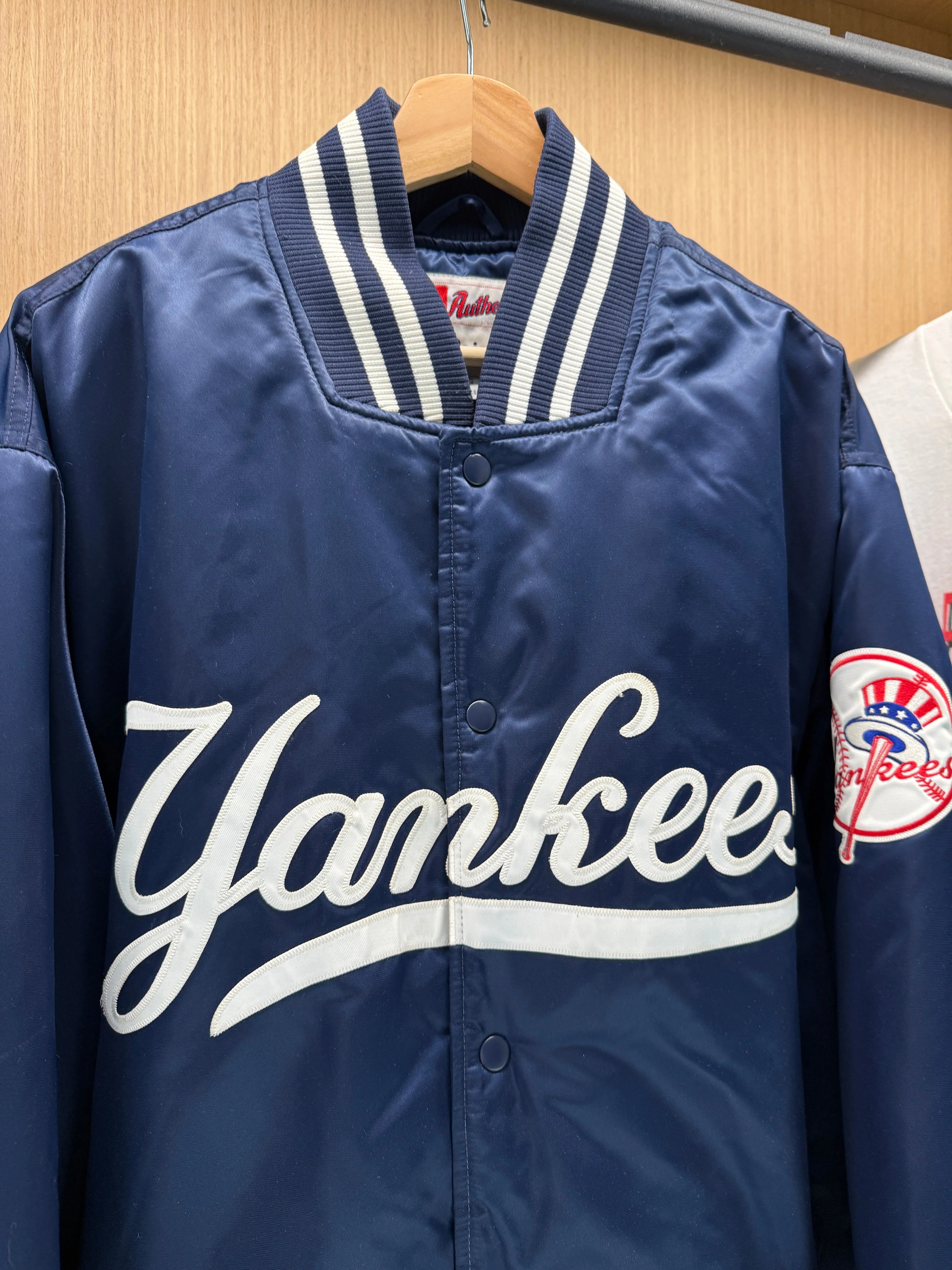 Vintage 90s New York Yankees Majestic Bomber Jacket KIF Vintage