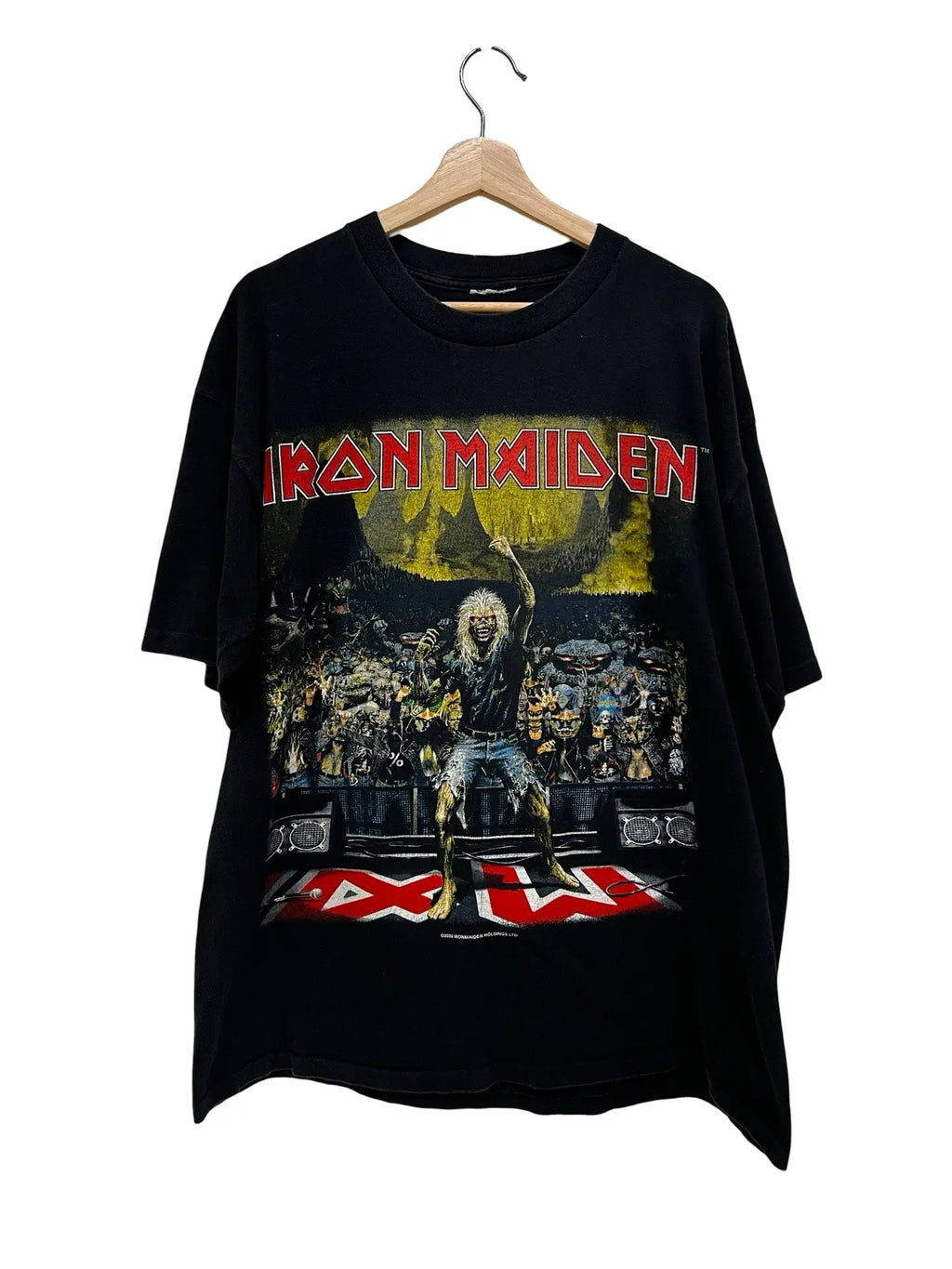 Vintage 2000 Iron Maiden Brave New World Tour Tee KIF Vintage
