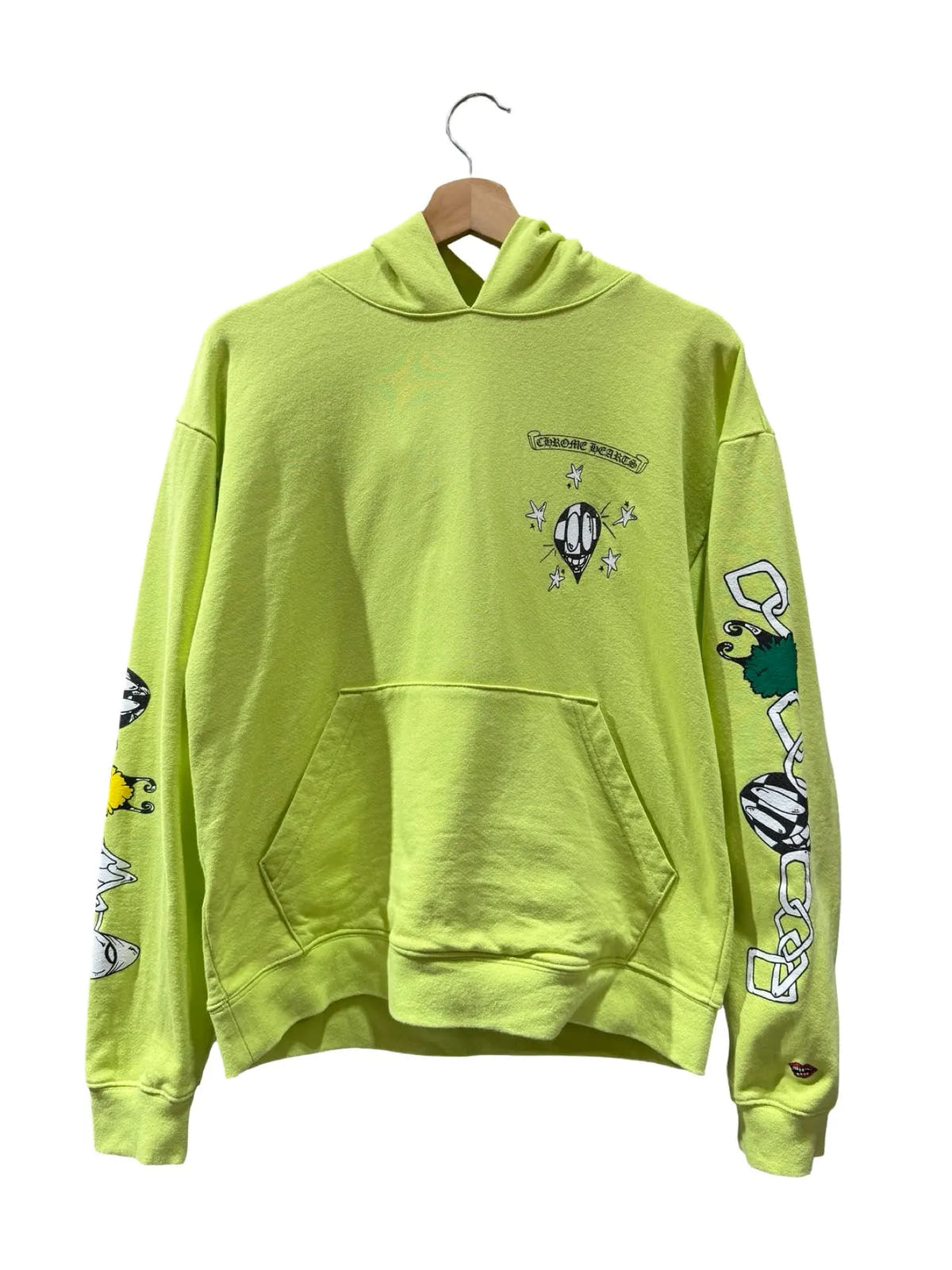 Chrome Hearts Matty Boy Lime Green Hoodie 3rdStrike