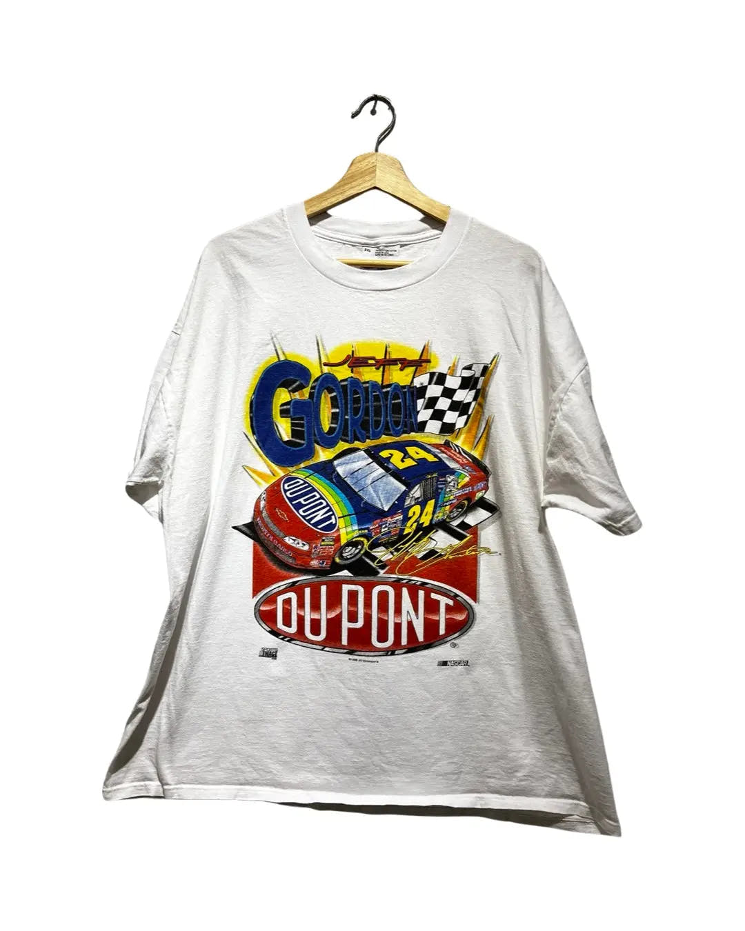 Vintage 1998 Nascar Jeff Gordon DuPont Promo Tee 3rdStrike