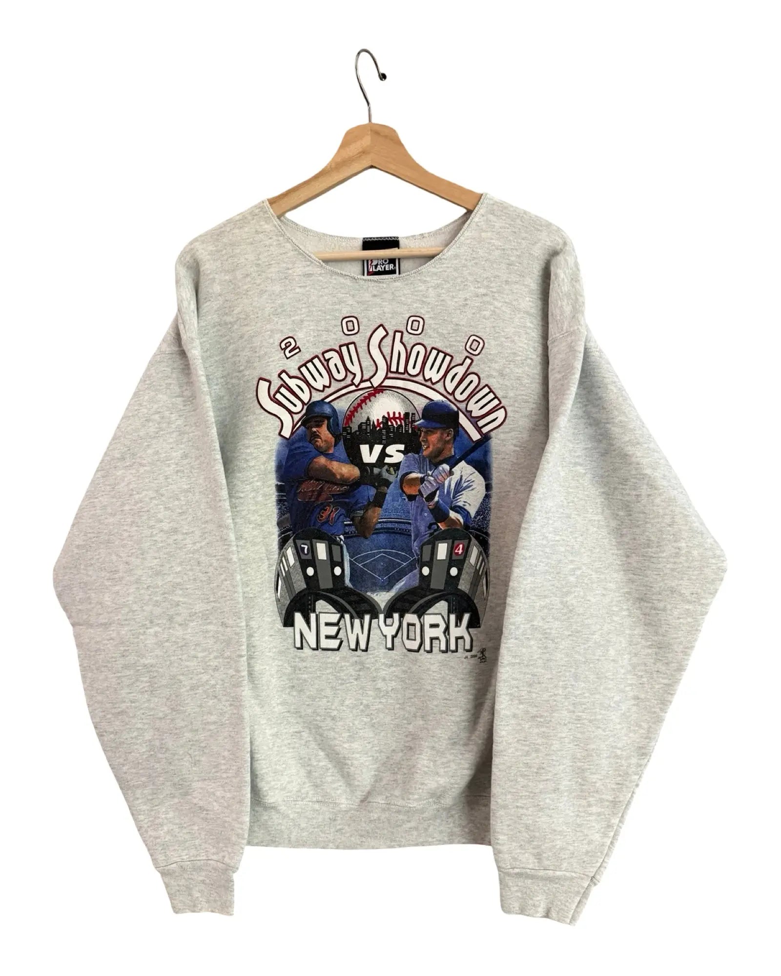 Vintage 2000 Subway Showdown Yankees Mets Crewneck KIF Vintage