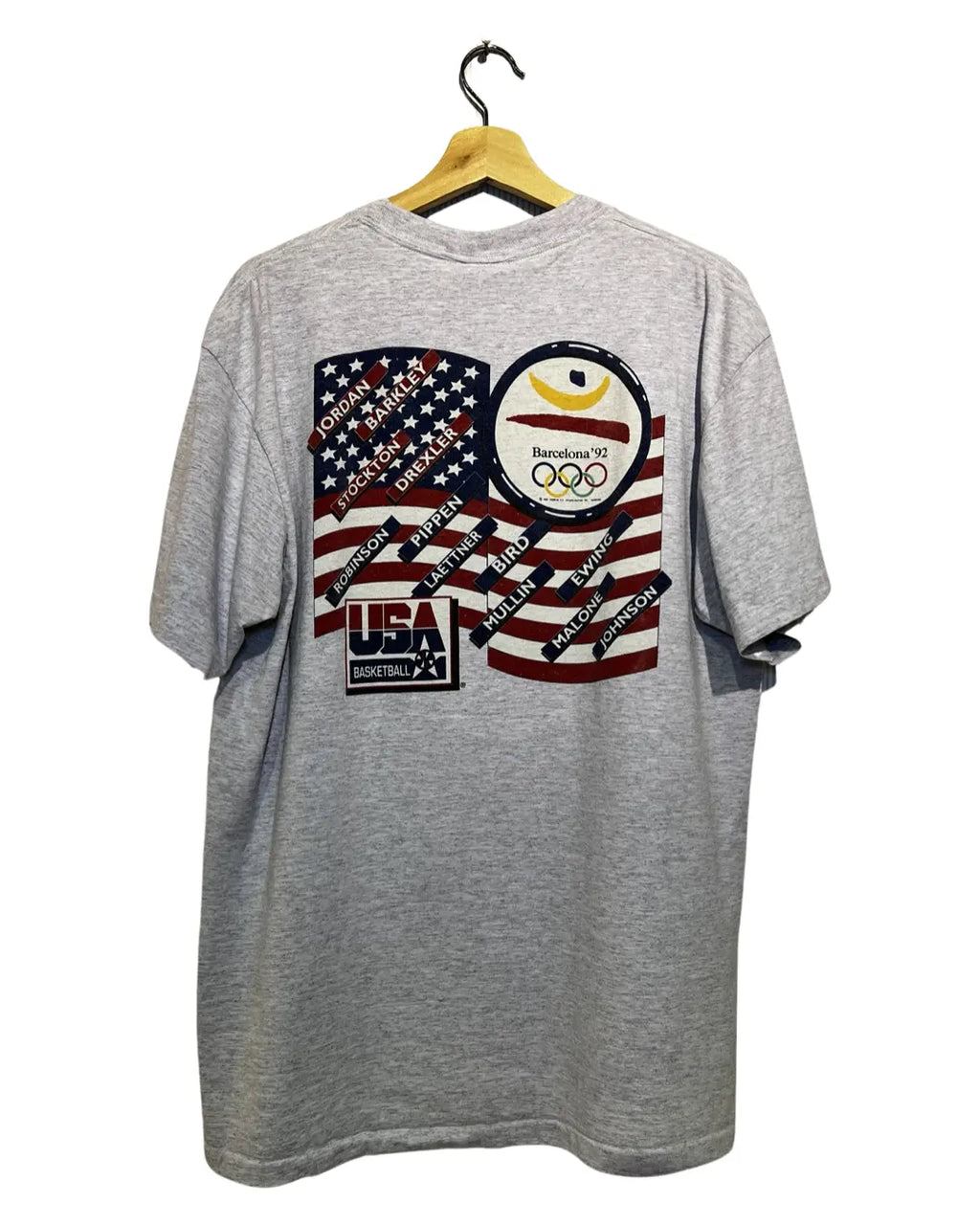 Vintage 1992 USA Olympics Barcelona Dream Team Tee KIF Vintage