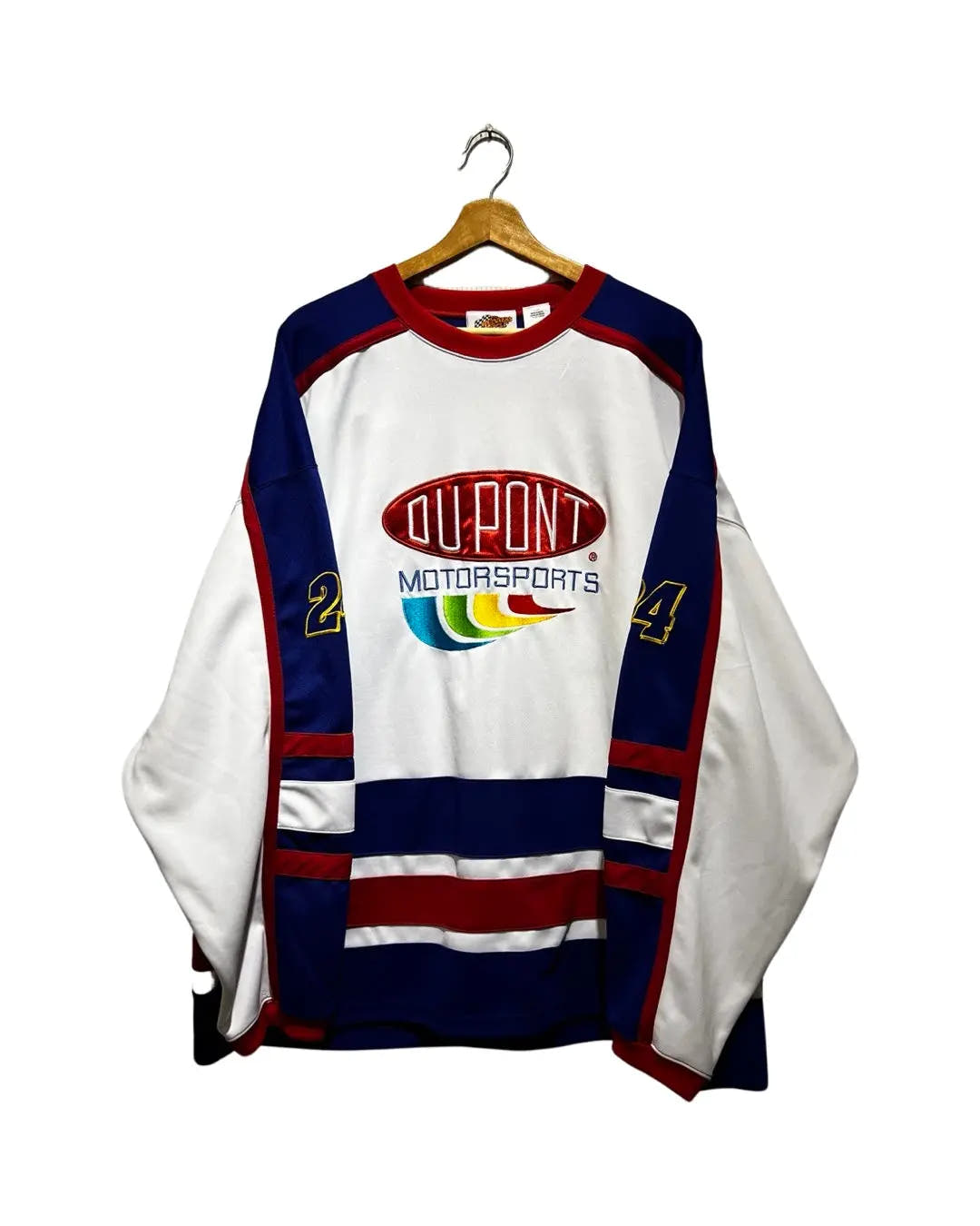Vintage 90s Nascar x DuPont Motorsports Hockey Jersey 3rdStrike