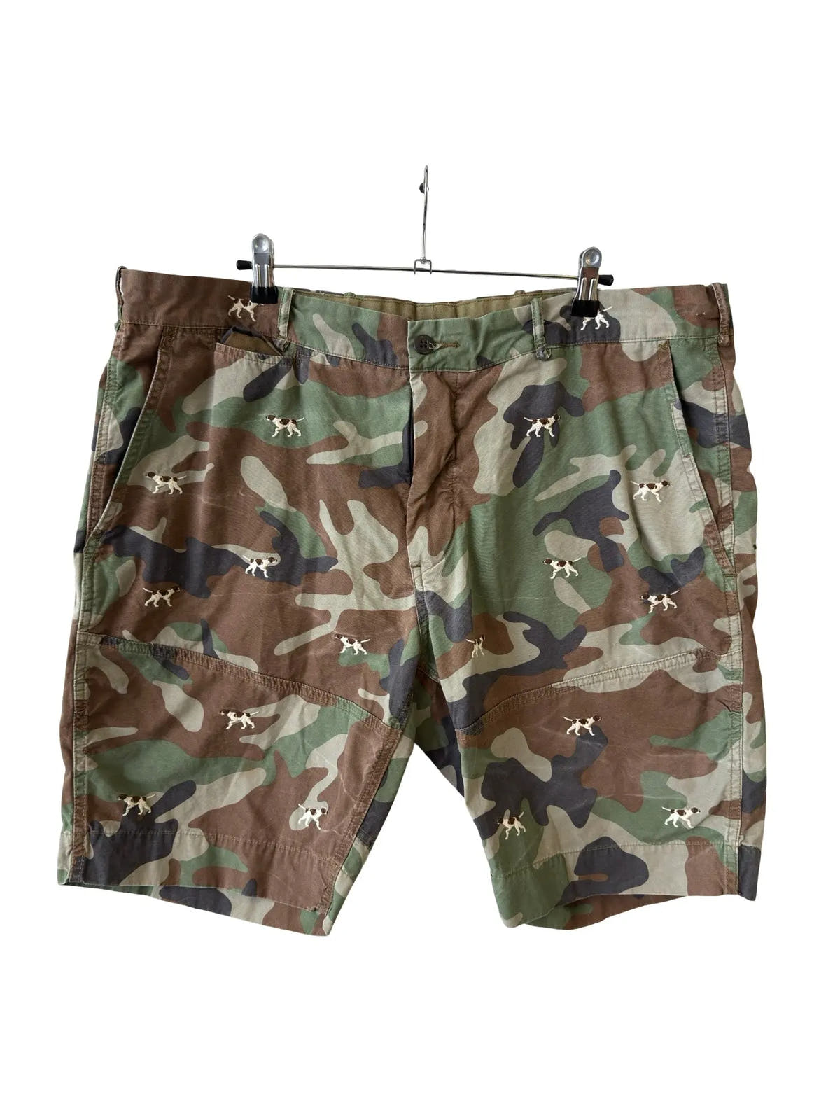 42 Polo Ralph Lauren Camo Dog Embroidered Shorts 3rdStrike
