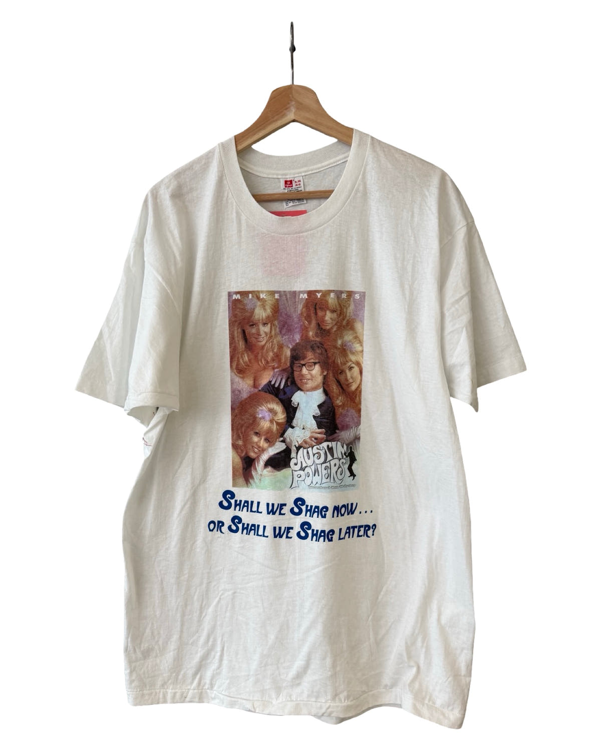 Vintage 1999 Austin Powers Movie Promo Tee