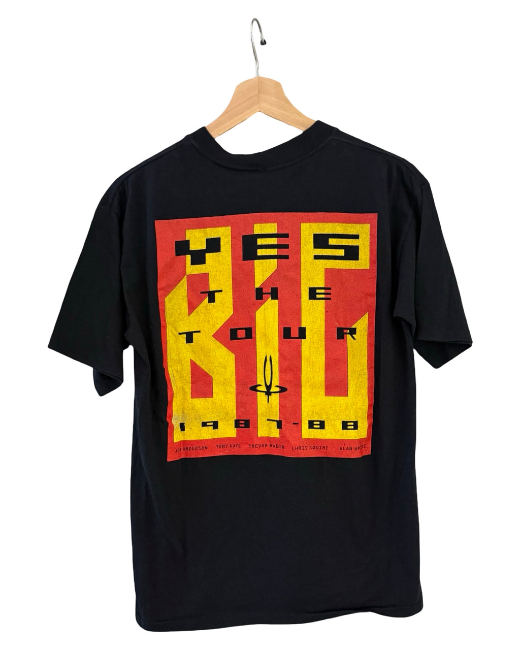 Vintage 1986 YES The Big Tour Tee