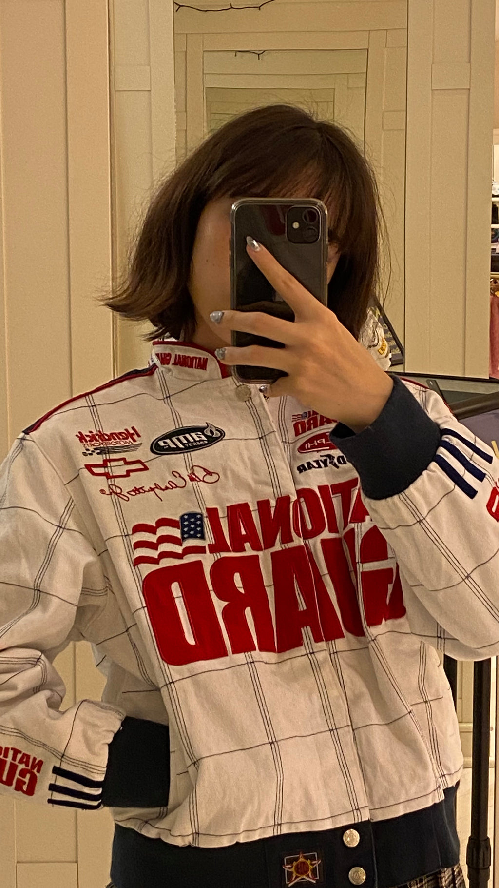 b nascar national guard jacket KIF Vintage