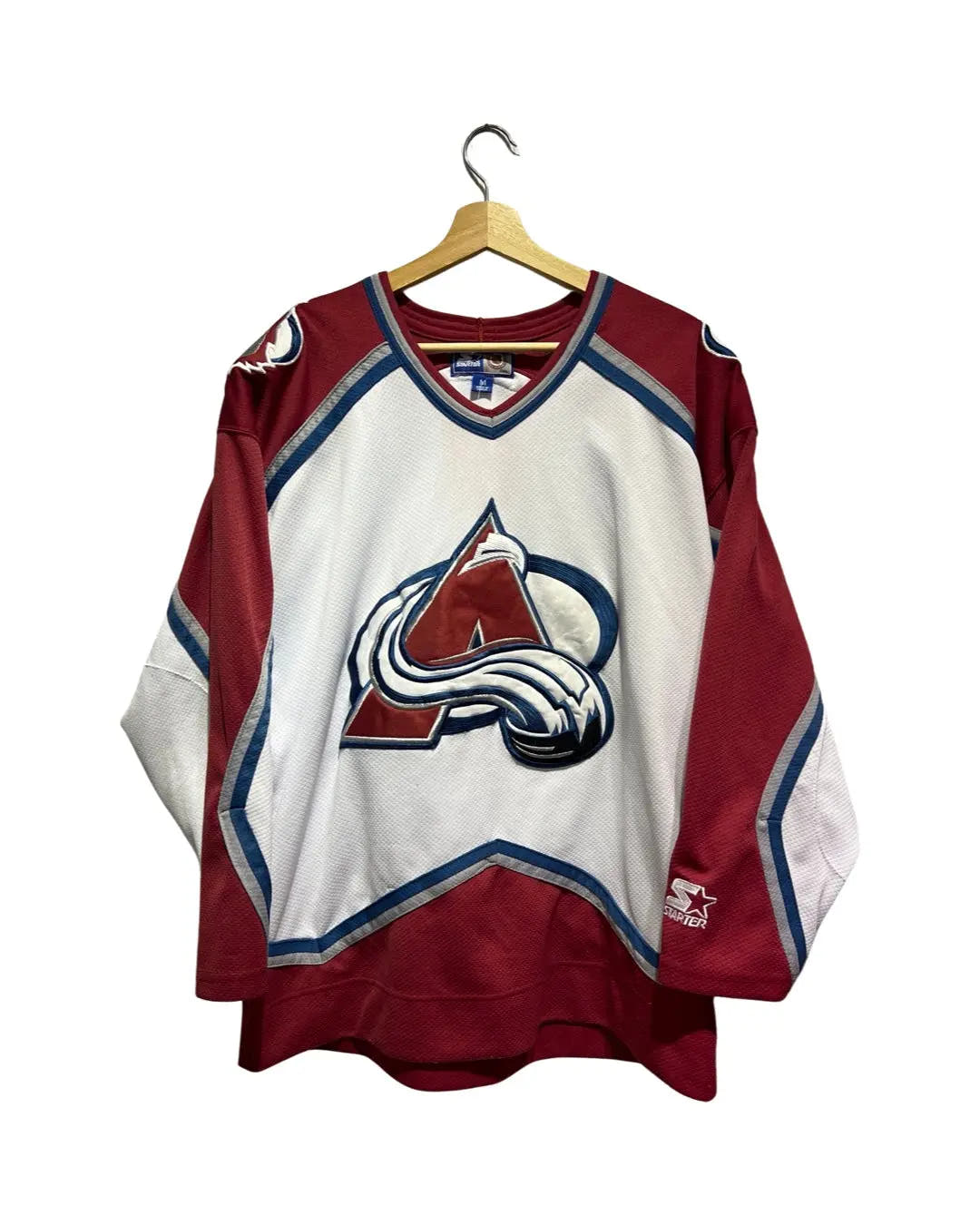 Vintage 90s Colorado Avalanche Starter NHL Hockey Jersey 3rdStrike