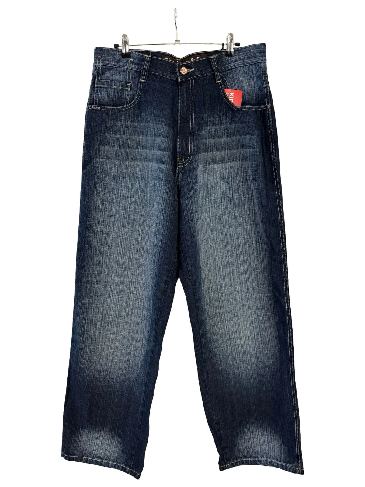 36 x 32 y2k 5ive Jungle NYC Skyline Jeans 3rdStrike