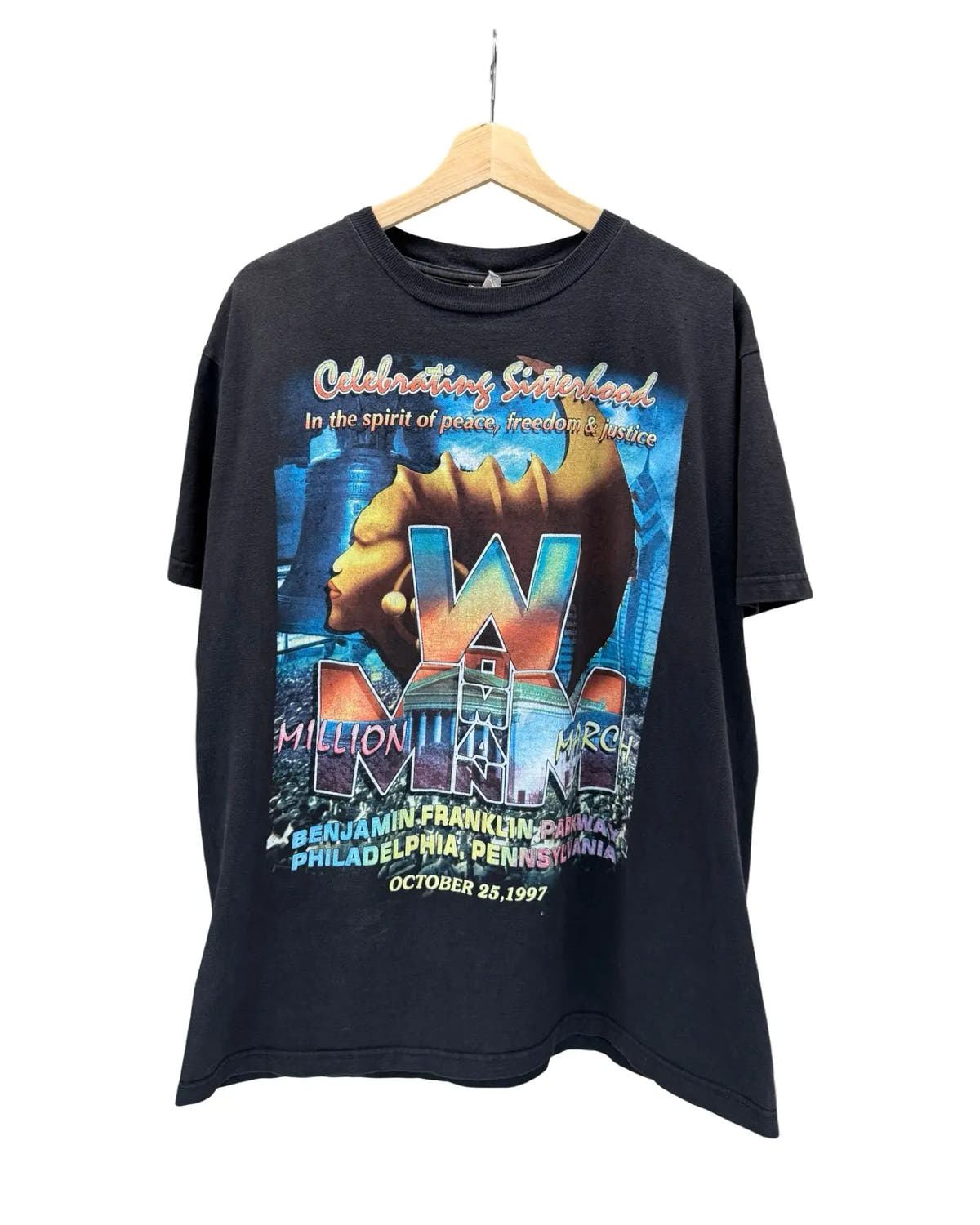 Vintage 1997 Million Woman March Rap Tee 3rdStrike