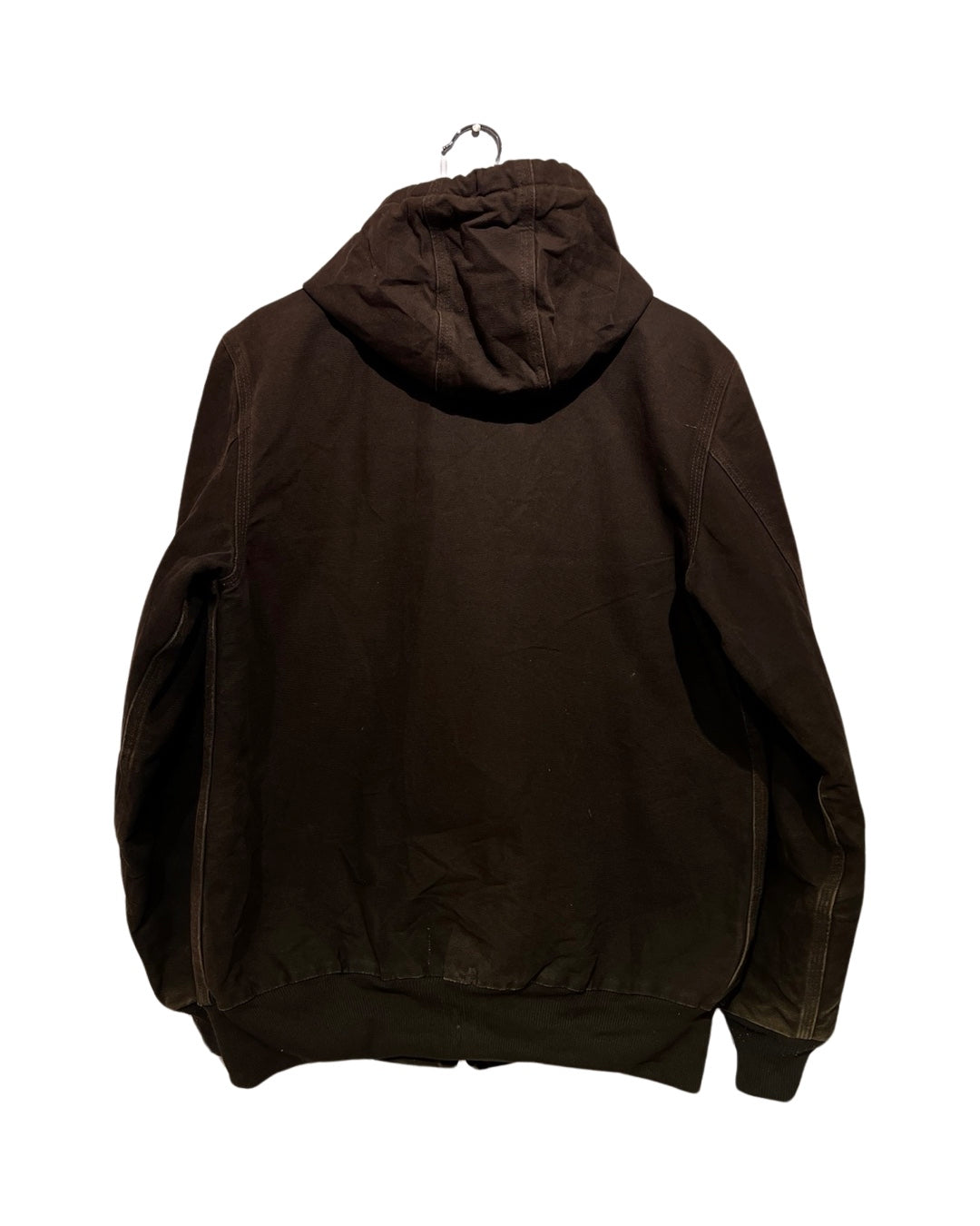 Vintage 90s Carhartt Brown Zip Up Hooded Jacket KIF Vintage