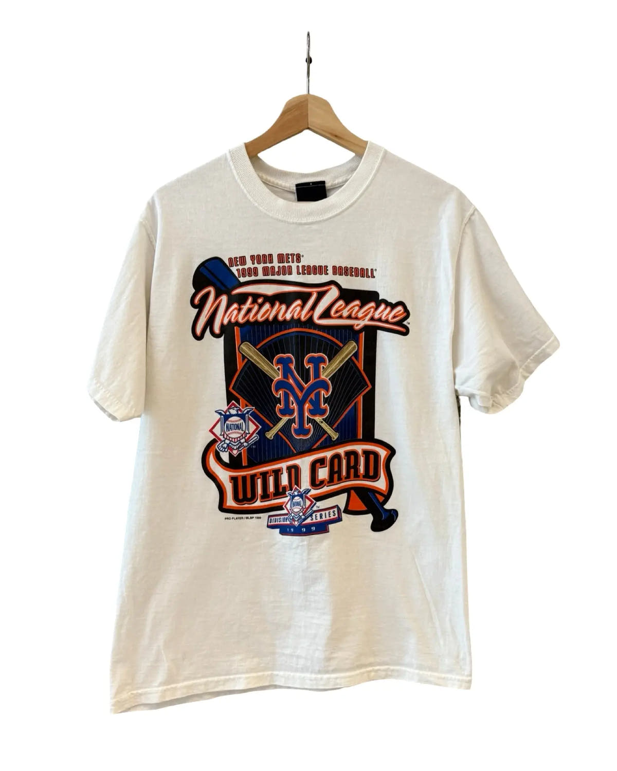 Vintage 1999 New York Mets League Tee 3rdStrike