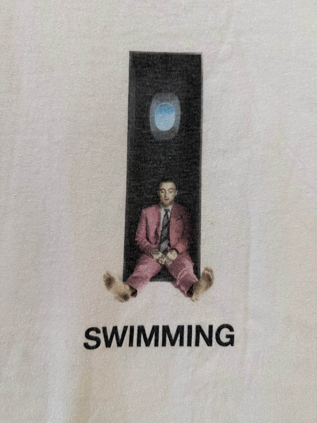 Rare 2018 Mac Miller Swimming Album Promo Tee