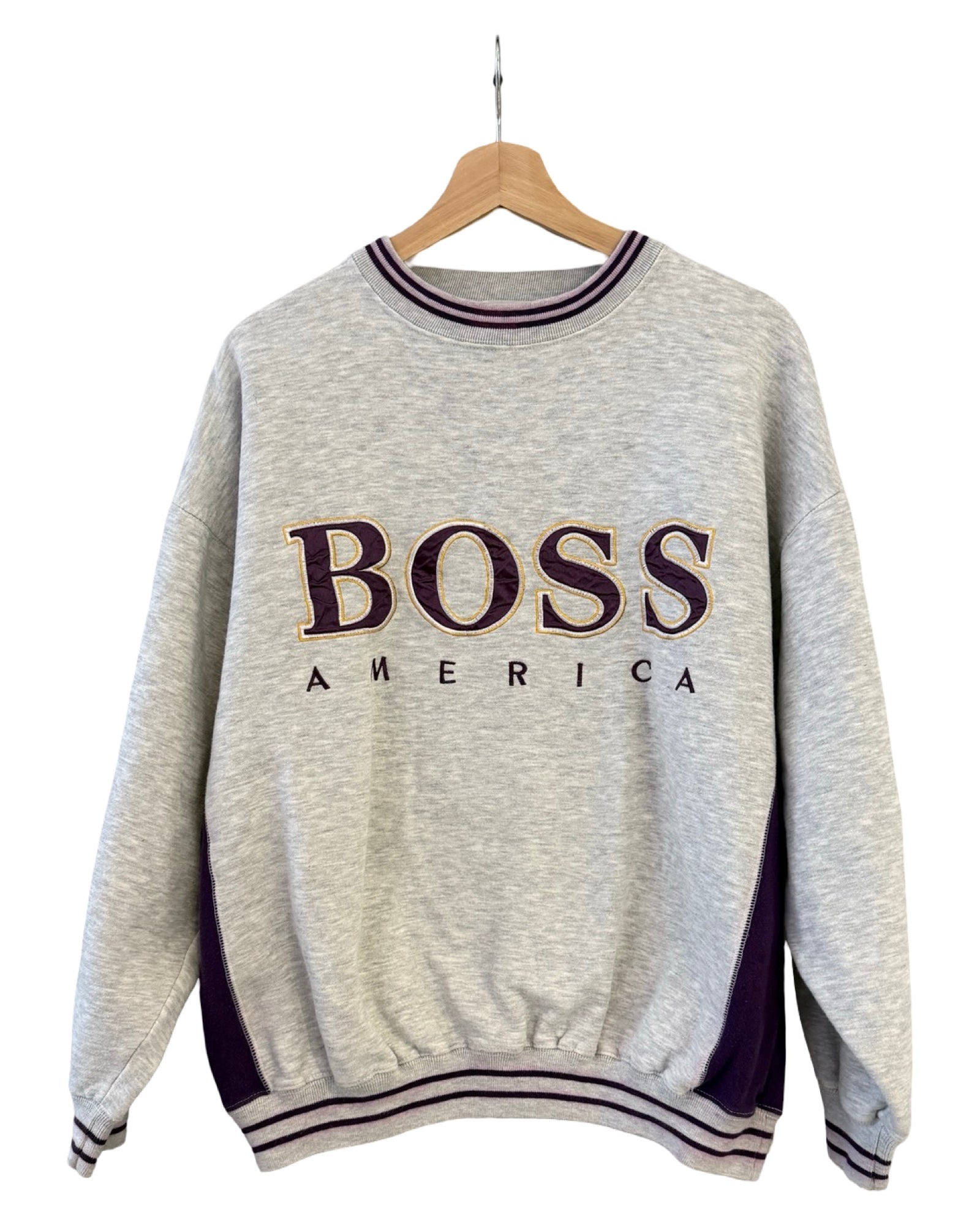 Sudadera vintage Hugo Boss America de los 90