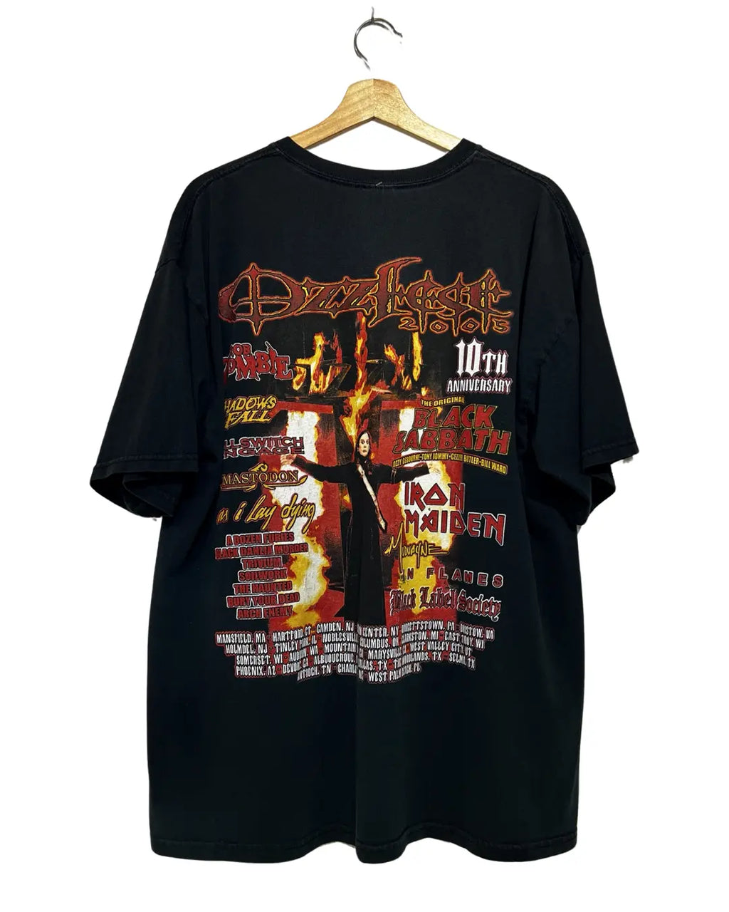 Vintage 2005 Ozzfest Tour Tee KIF Vintage