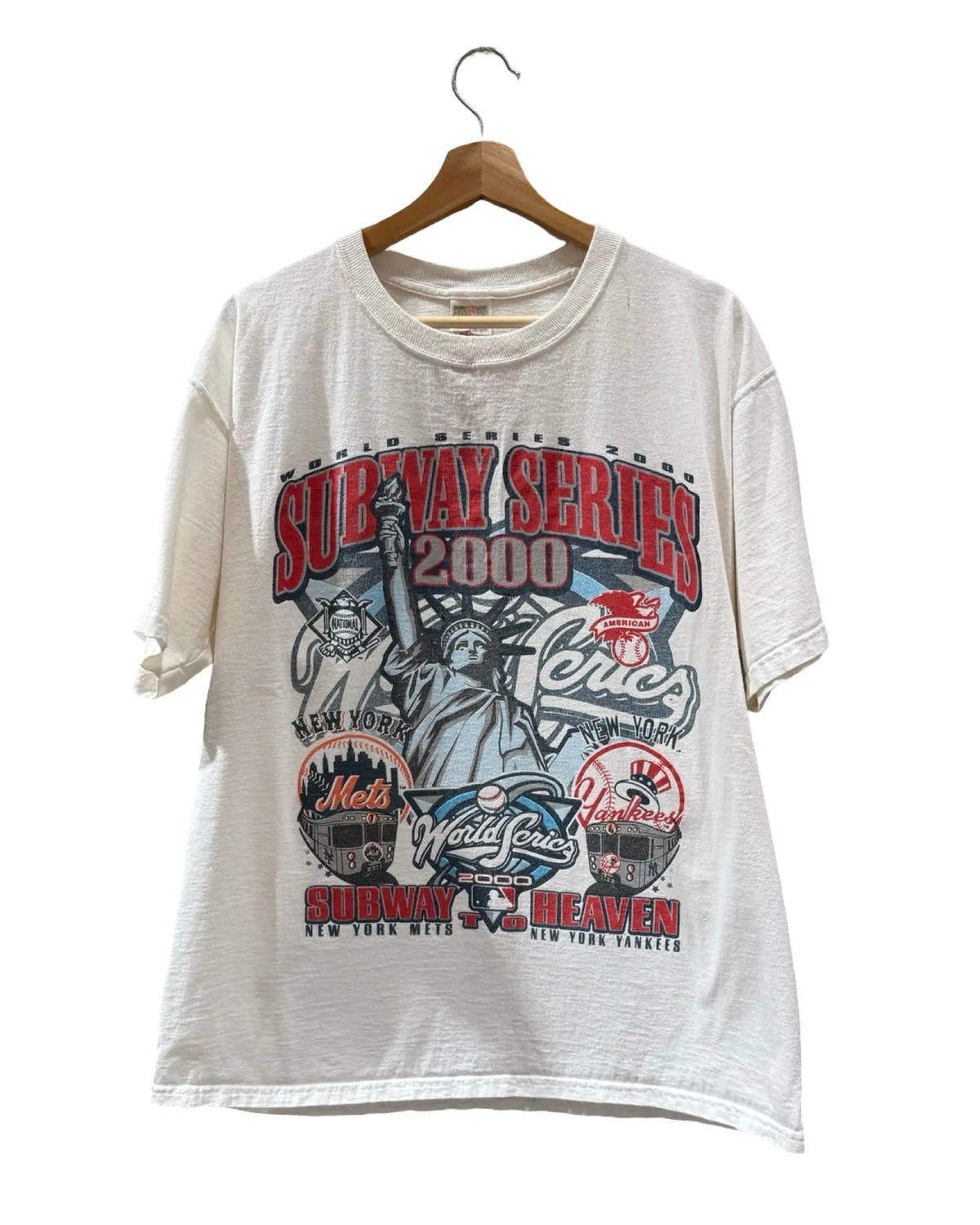 Vintage 2000 New York Yankees Subway Series Liberty Tee 3rdStrike