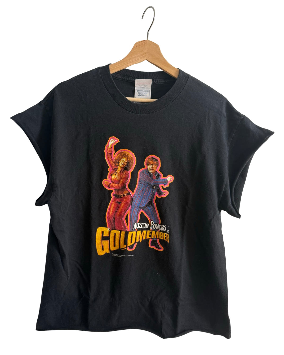 Vintage 2002 Austin Powers Goldmember Beyoncé Movie Promo Tee
