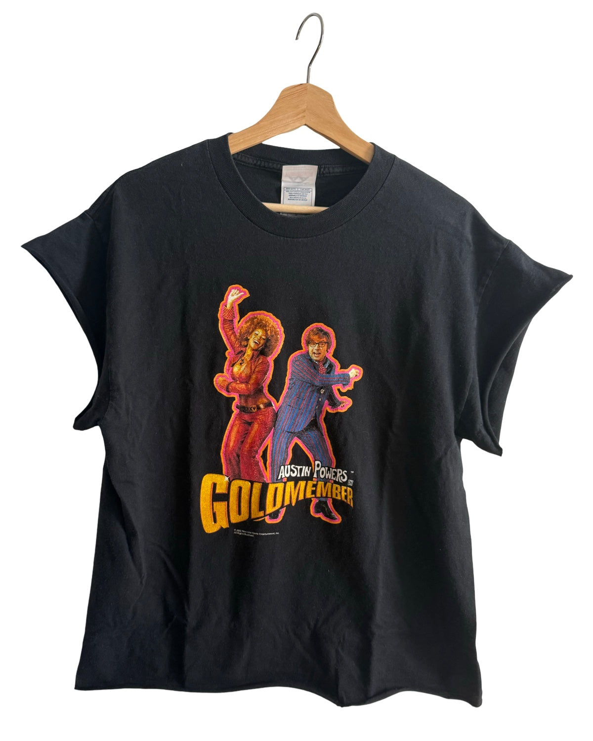 Vintage 2002 Austin Powers Goldmember Beyoncé Movie Promo Tee