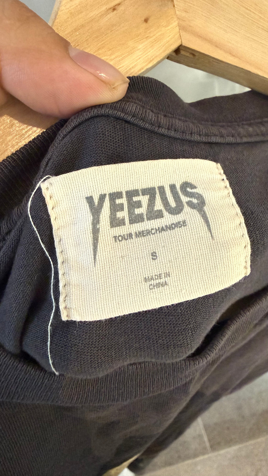 2013 Yeezus Kanye West Official Album Merch Reaper Tee
