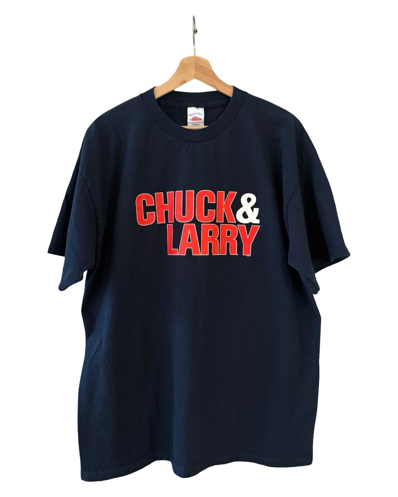 Vintage y2k 2007 Chuck & Larry Movie Promo Tee
