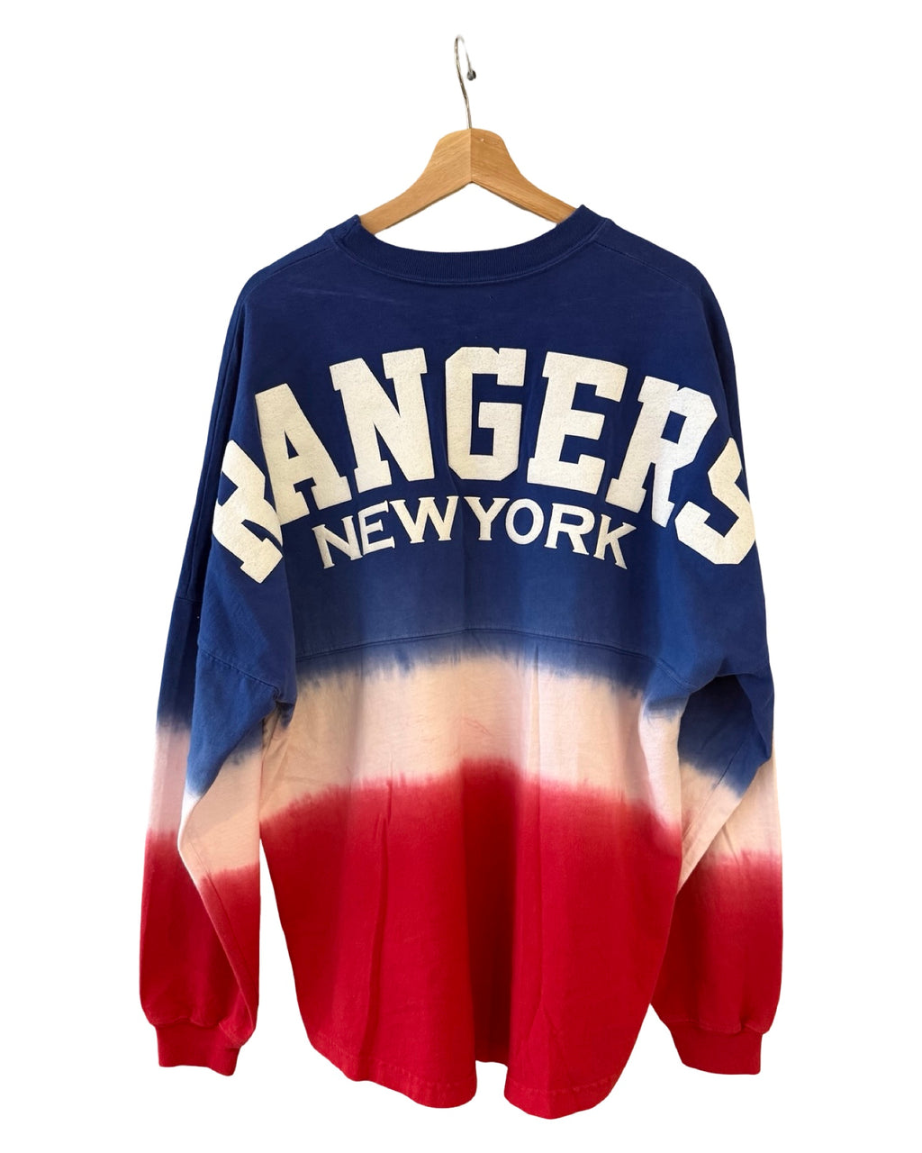 Vintage New York Rangers Long Sleeve Tie Dye Tee