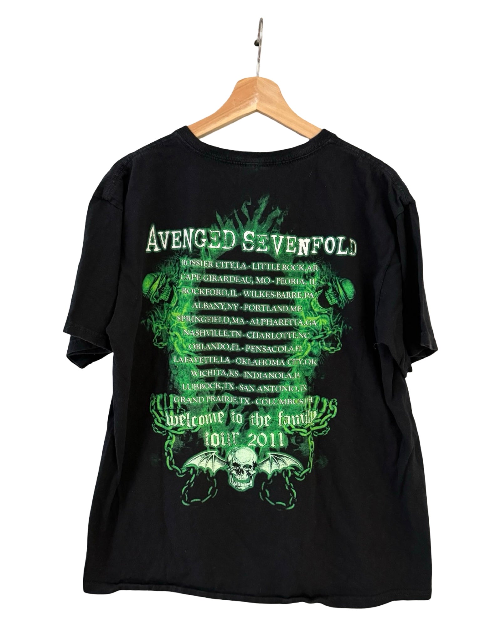 Vintage Avenged Sevenfold Tour Tee