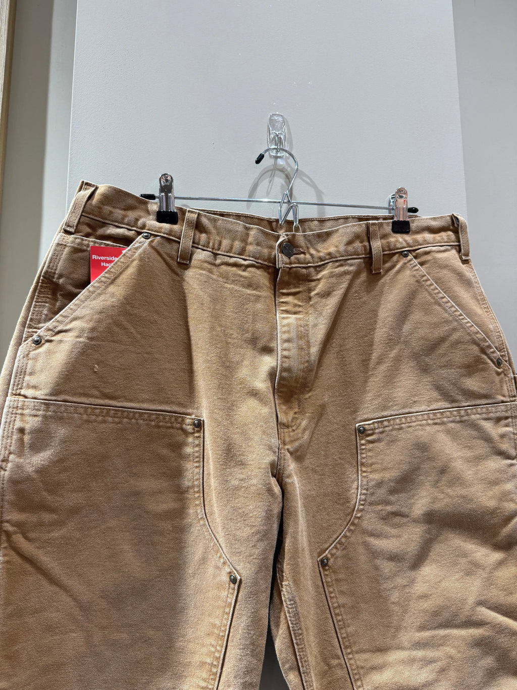 Vintage Carhartt Tan Double Knee Carpenter Pants size 38 KIF Vintage