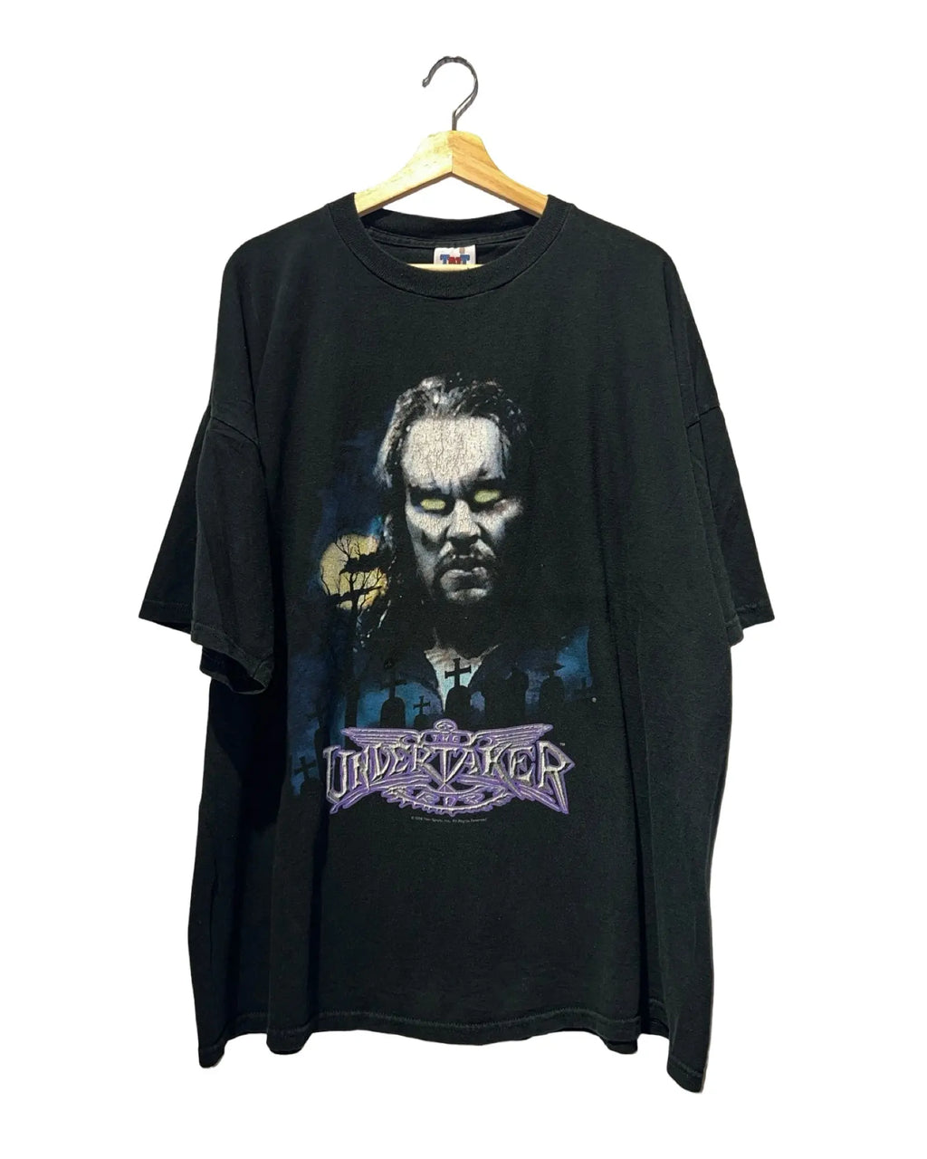Vintage 1998 WWF The Undertaker RIP Promo Tee KIF Vintage