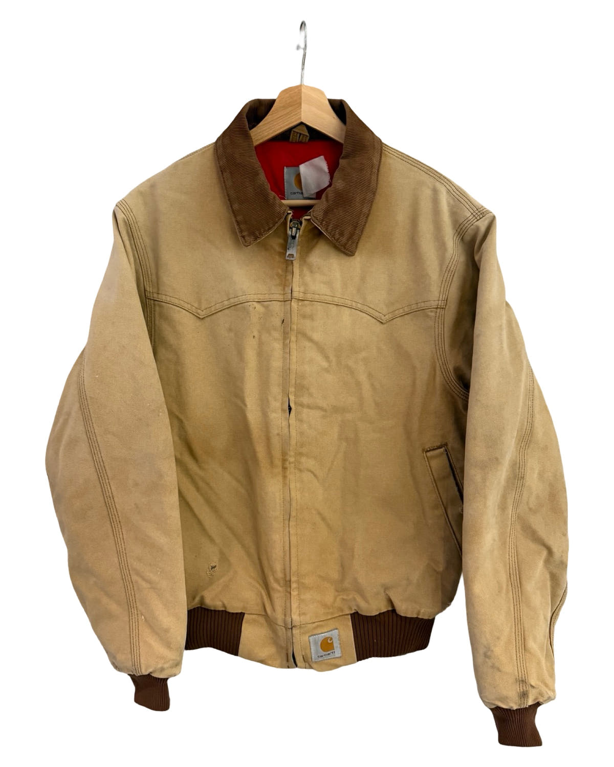 Vintage 90s Carhartt Santa Fe Bomber Jacket 3rdStrike