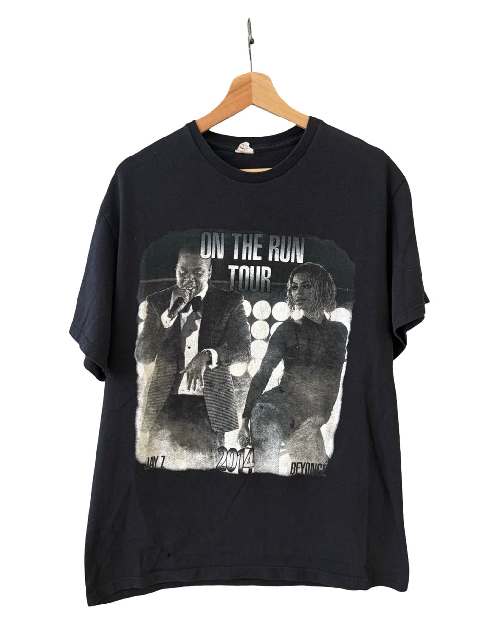 Vintage 2014 Jay Z & Beyonce On The Run Tour Tee