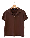 Womens Vintage Polo Ralph Lauren Brown Shirt