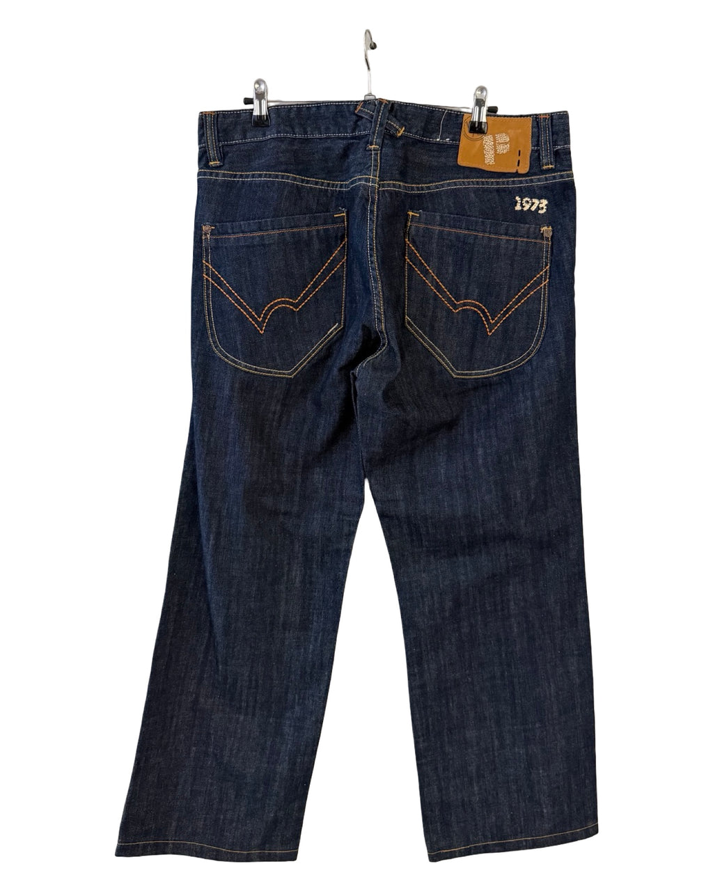 Vintage y2k Pepe London Embroidered Baggy Jeans
