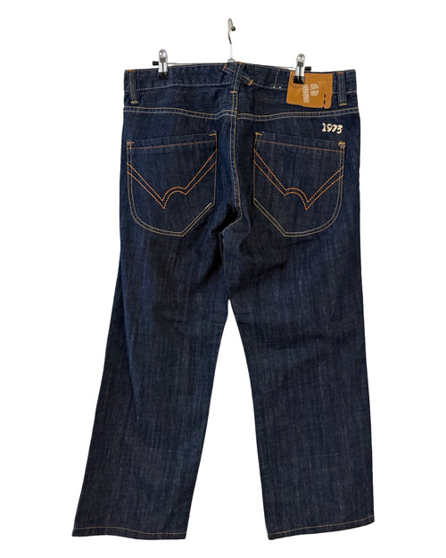 Vintage y2k Pepe London Embroidered Baggy Jeans