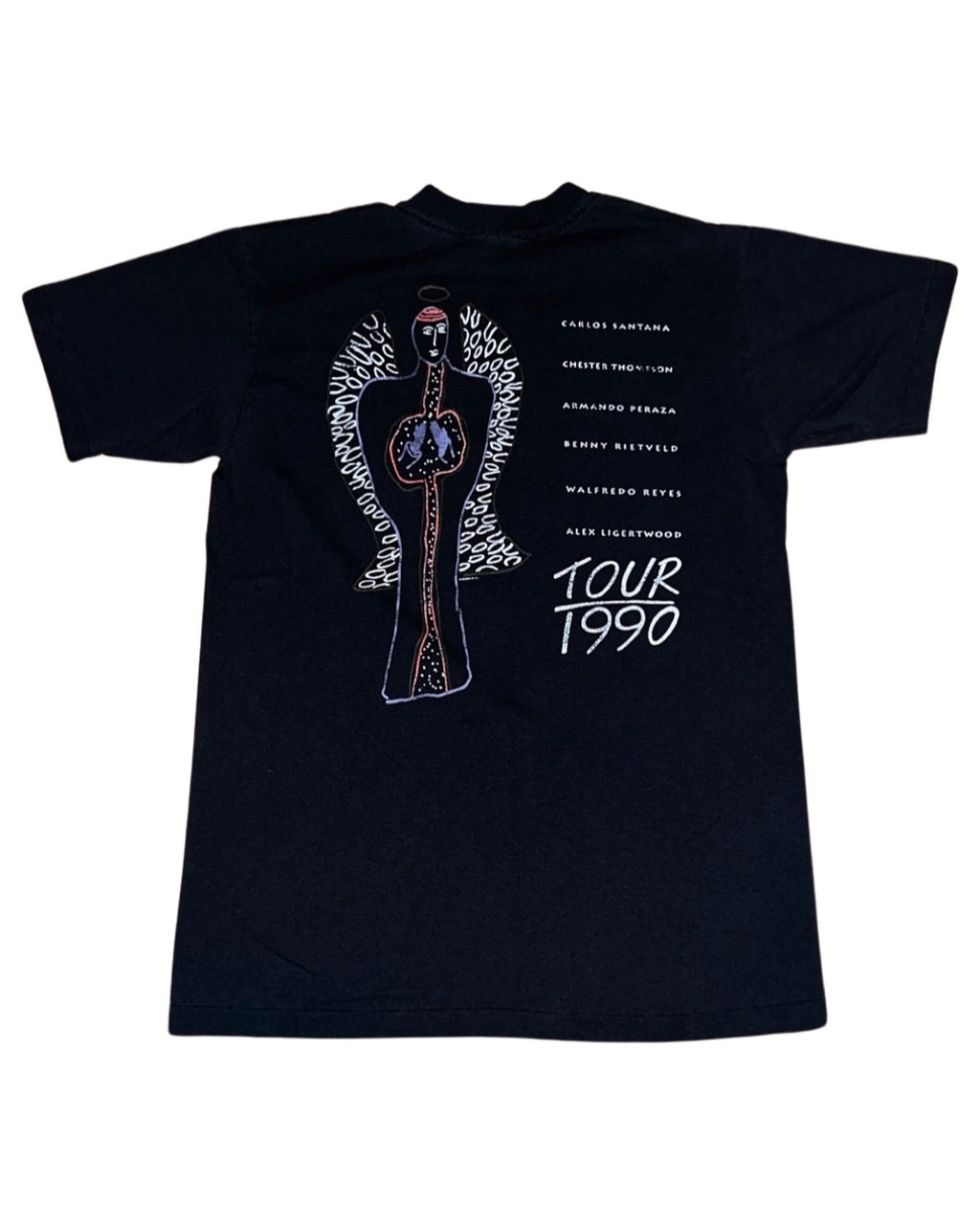 Vintage 1990 Carlos Santana Tour Tee KIF Vintage