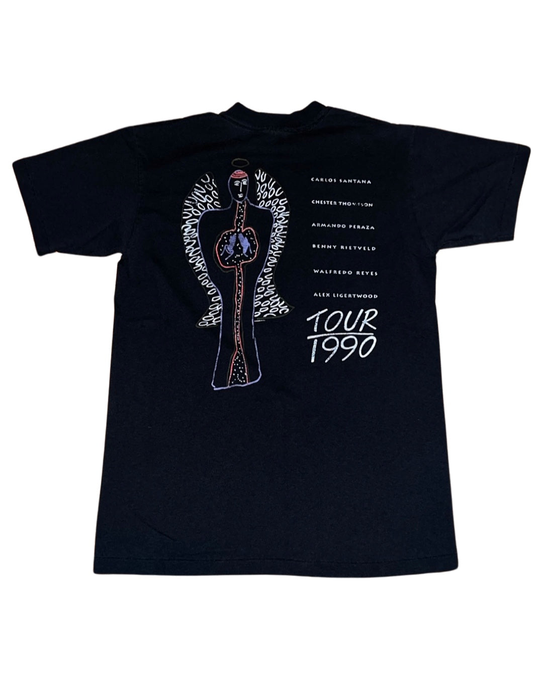 Vintage 1990 Carlos Santana Tour Tee KIF Vintage